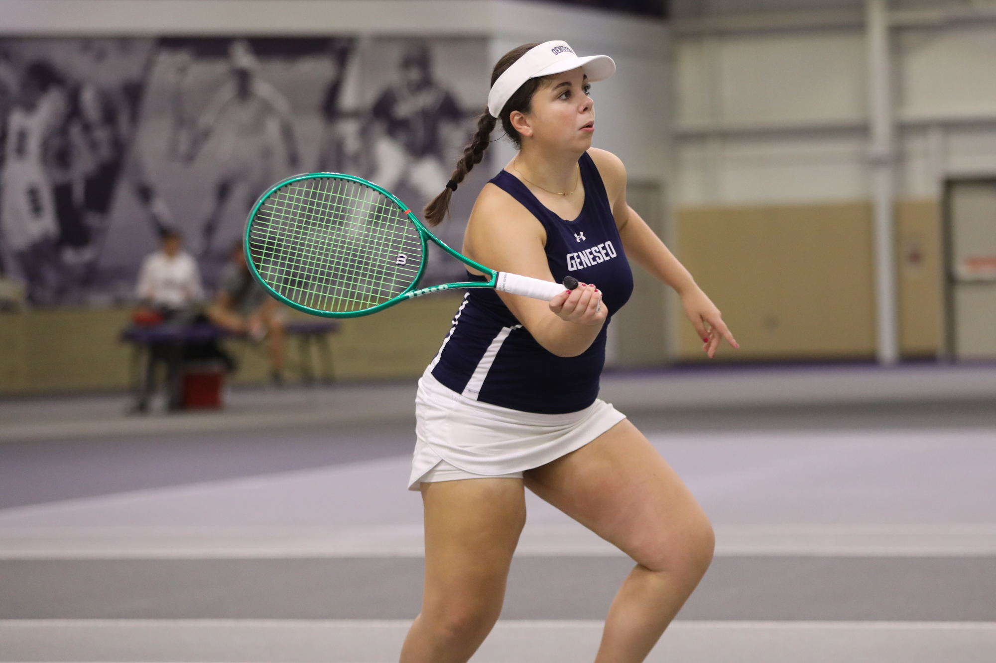 Lauren Levatino Hitting a Volley