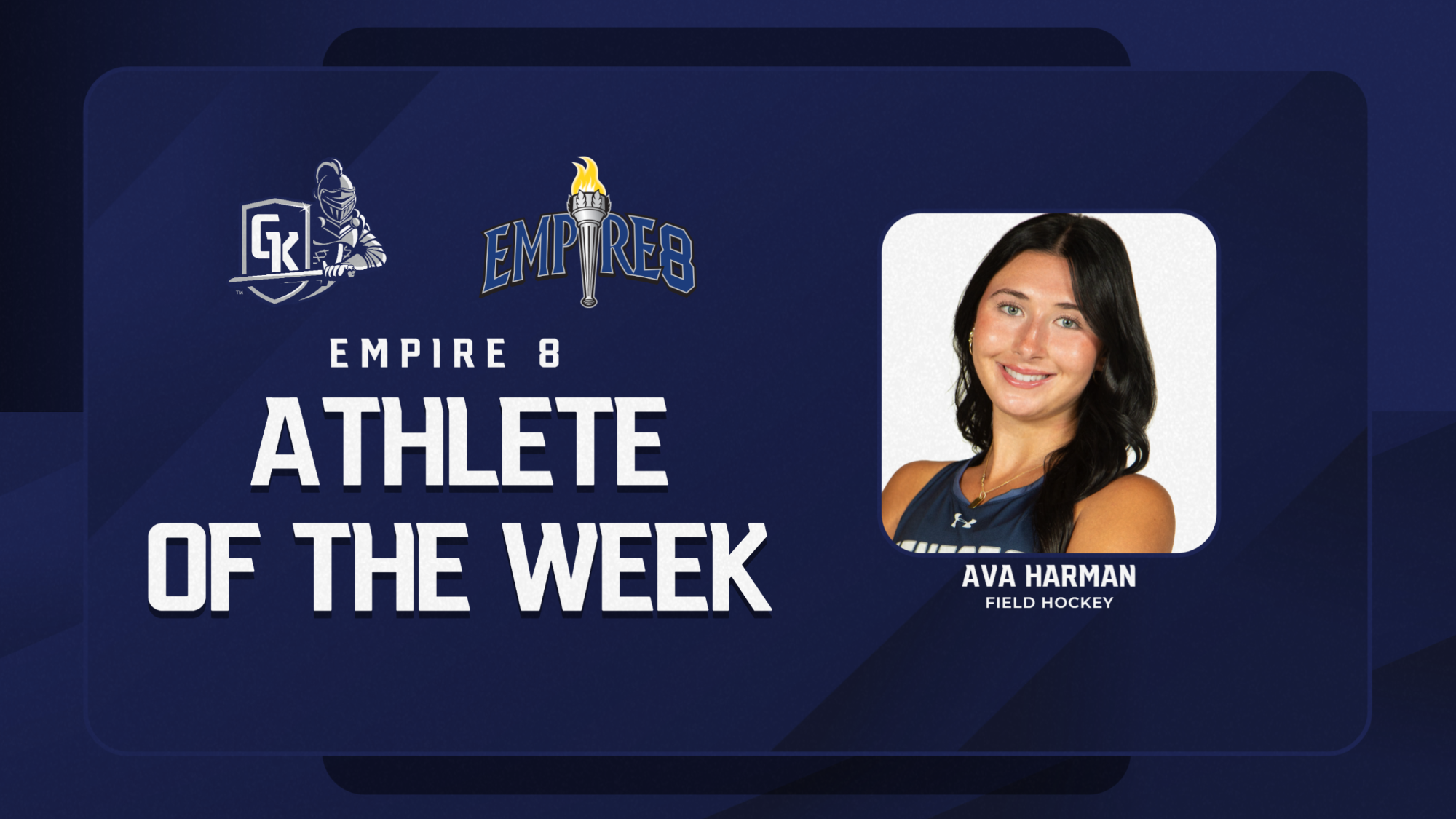 Ava Harman Player of the Week Graphic