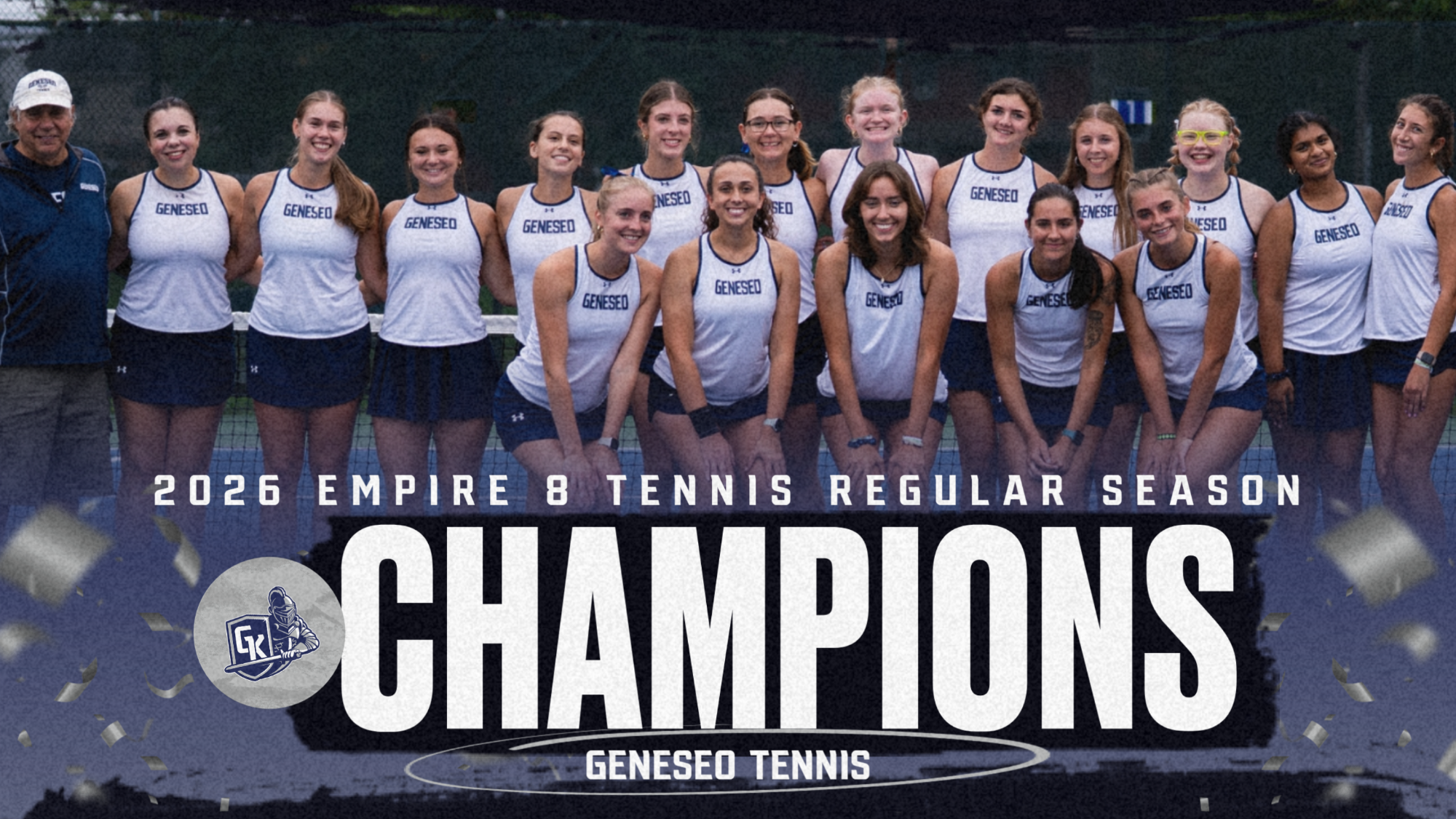 Women's Tennis Empire 8 regular season champions