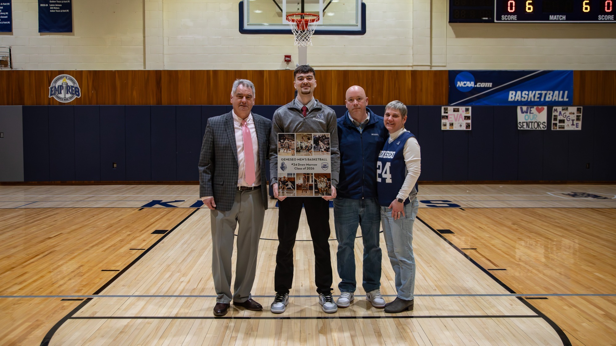 Drew Morrow Senior Day