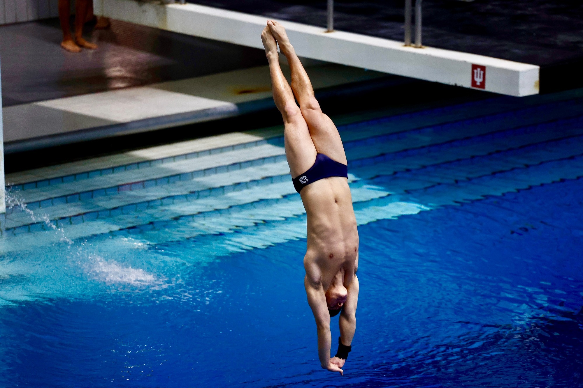 Greg Meder Diving In NCAA Championships