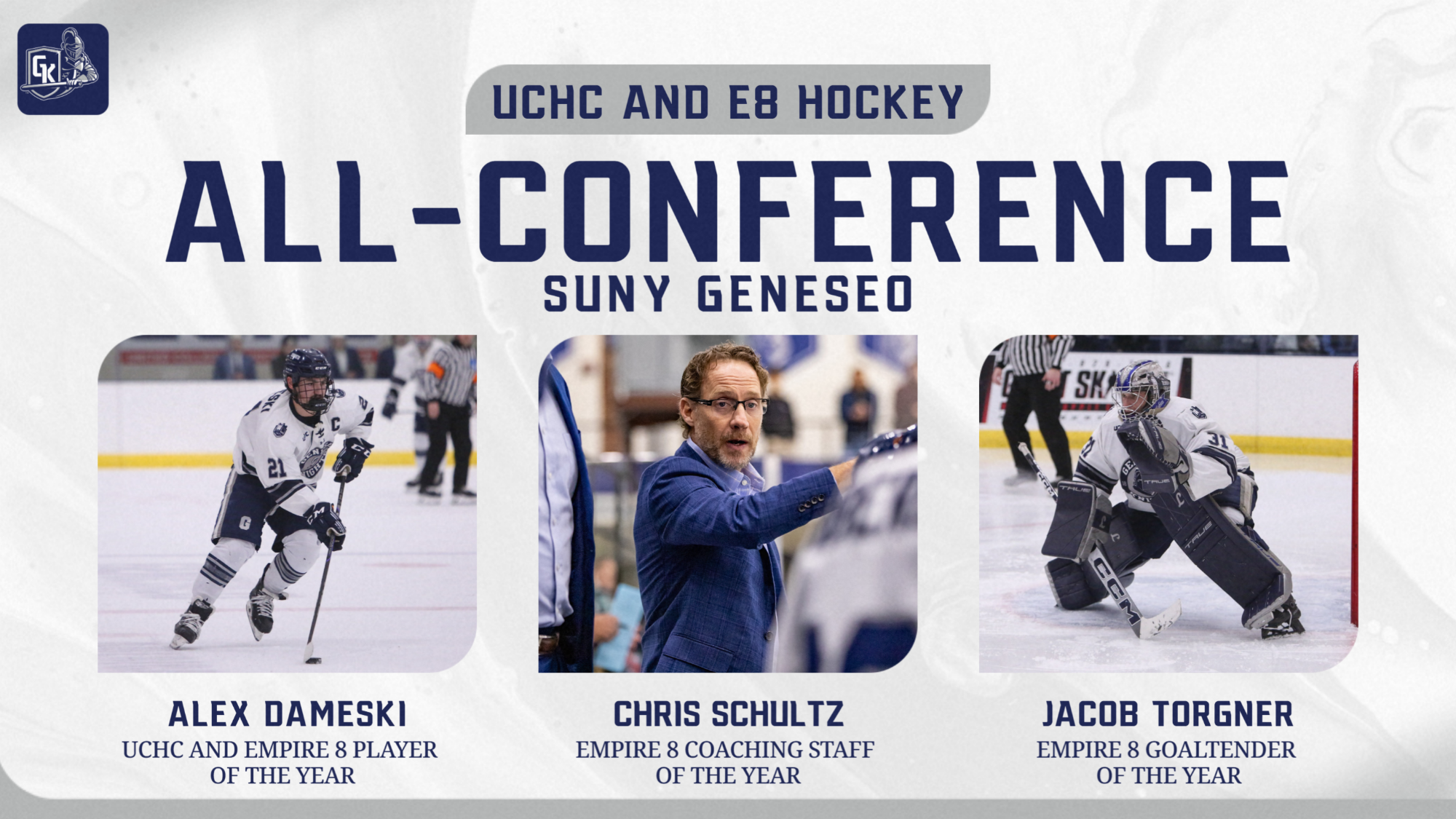 EMPIRE 8 AND UCHC ALL-CONFERENCE AWARDS GRAPHIC