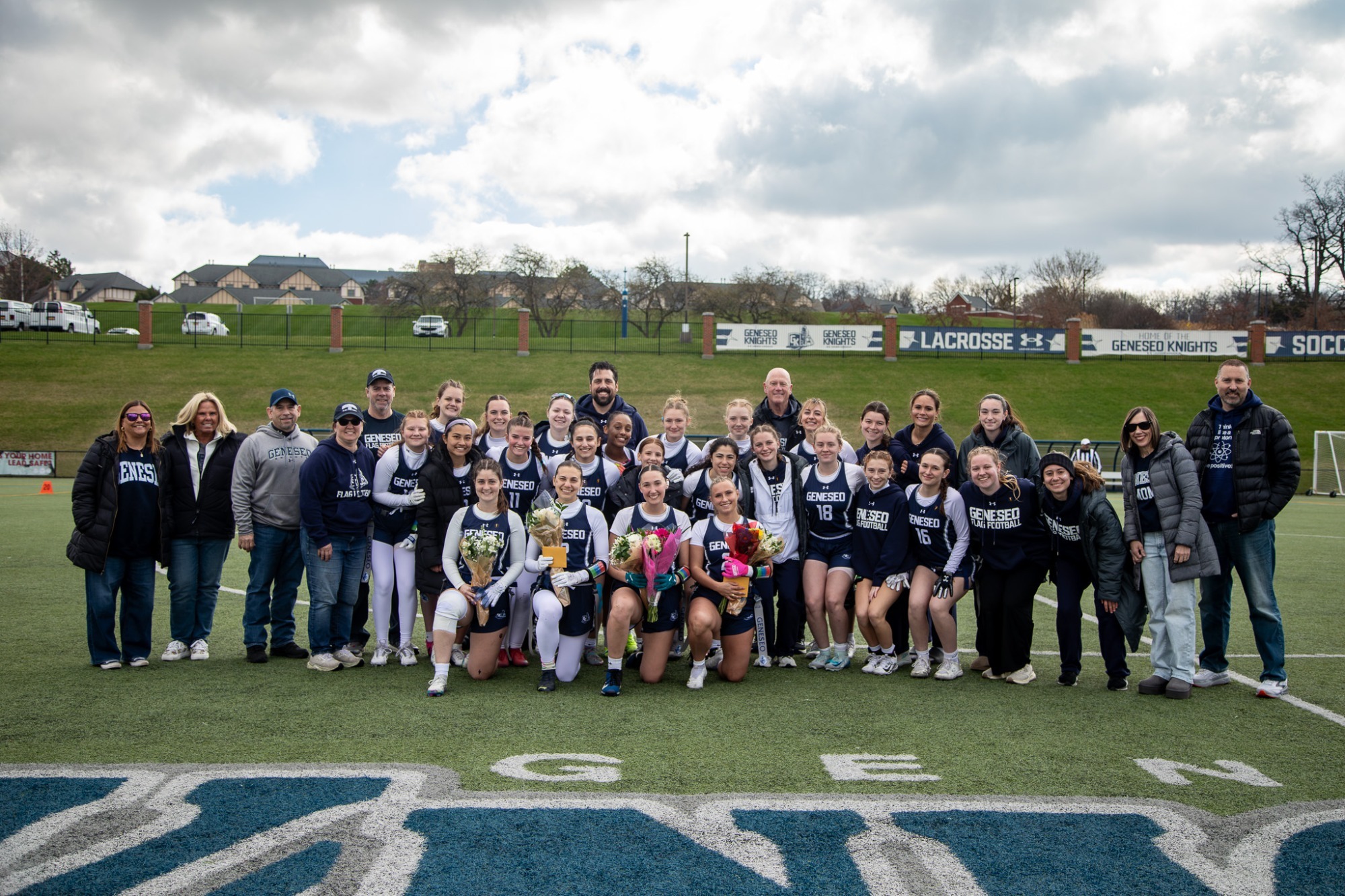 Geneseo Flag Football Senior Day Photo