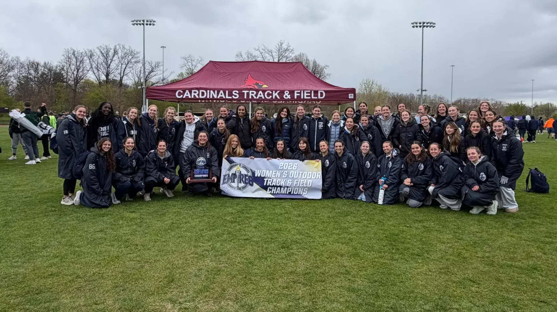 Empire 8 Women's Track and Field Championship Banner Photo