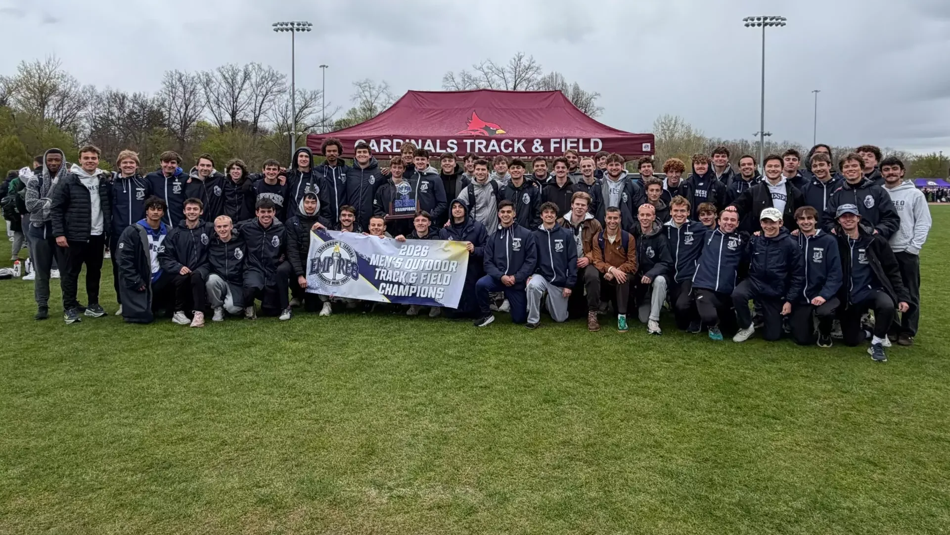 Empire 8 Men's Track and Field Championship Banner Photo