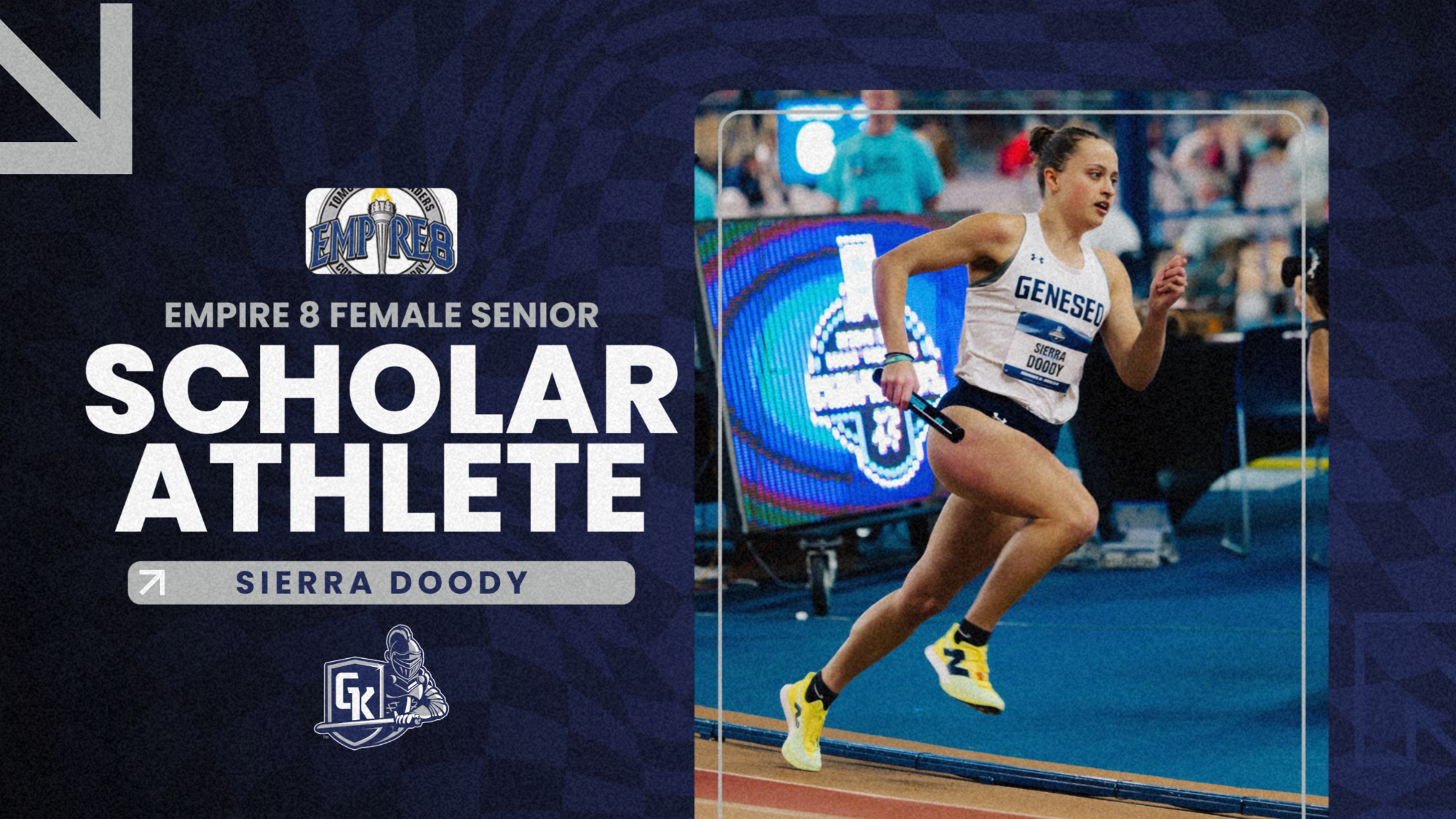 Sierra Doody Senior Female Scholar Athlete of the Year Graphic