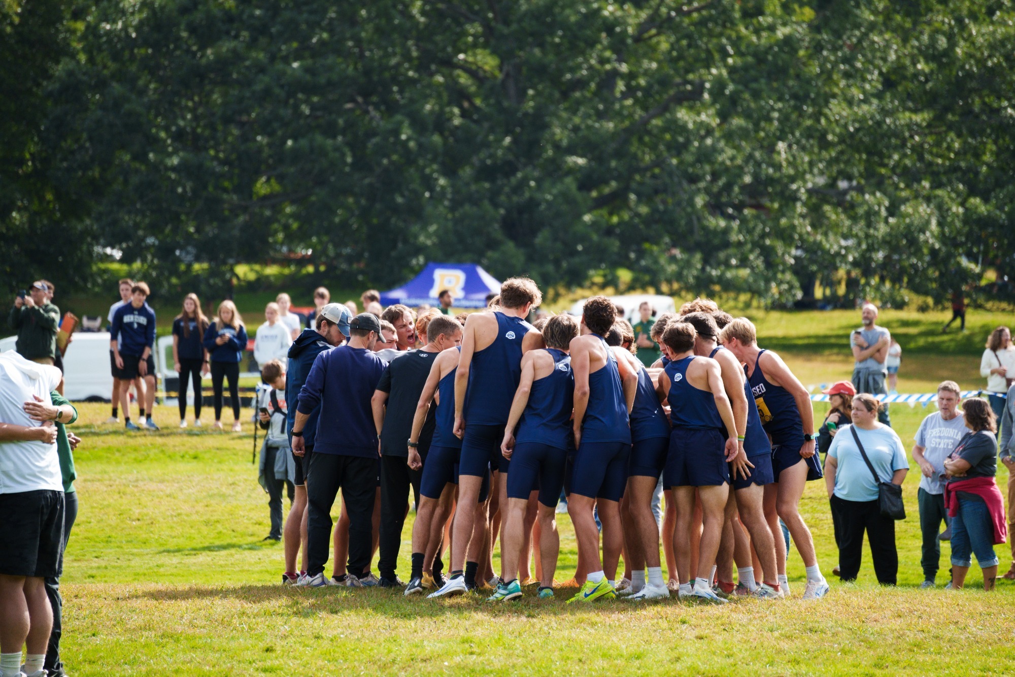 Men's XC Huddle