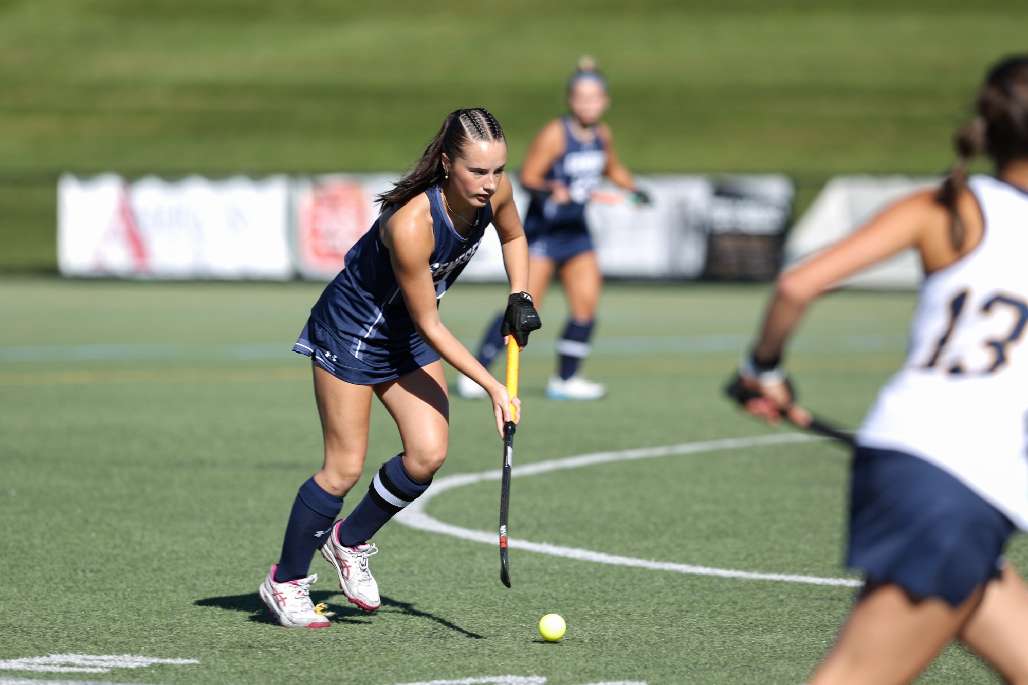 Sara O'Donnell with the ball
