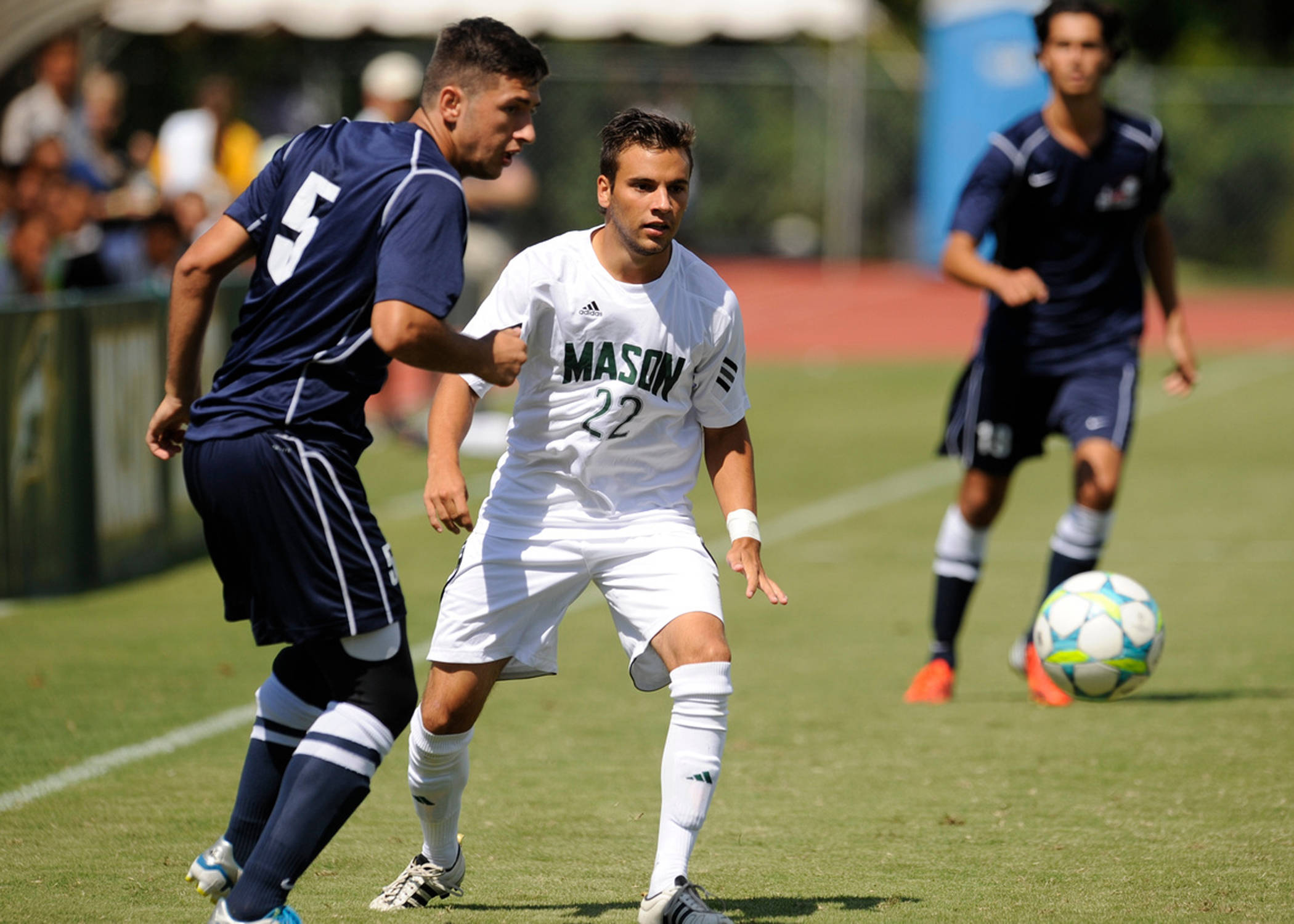 Men's Soccer Entertains William and Mary on Saturday Mason University Athletics
