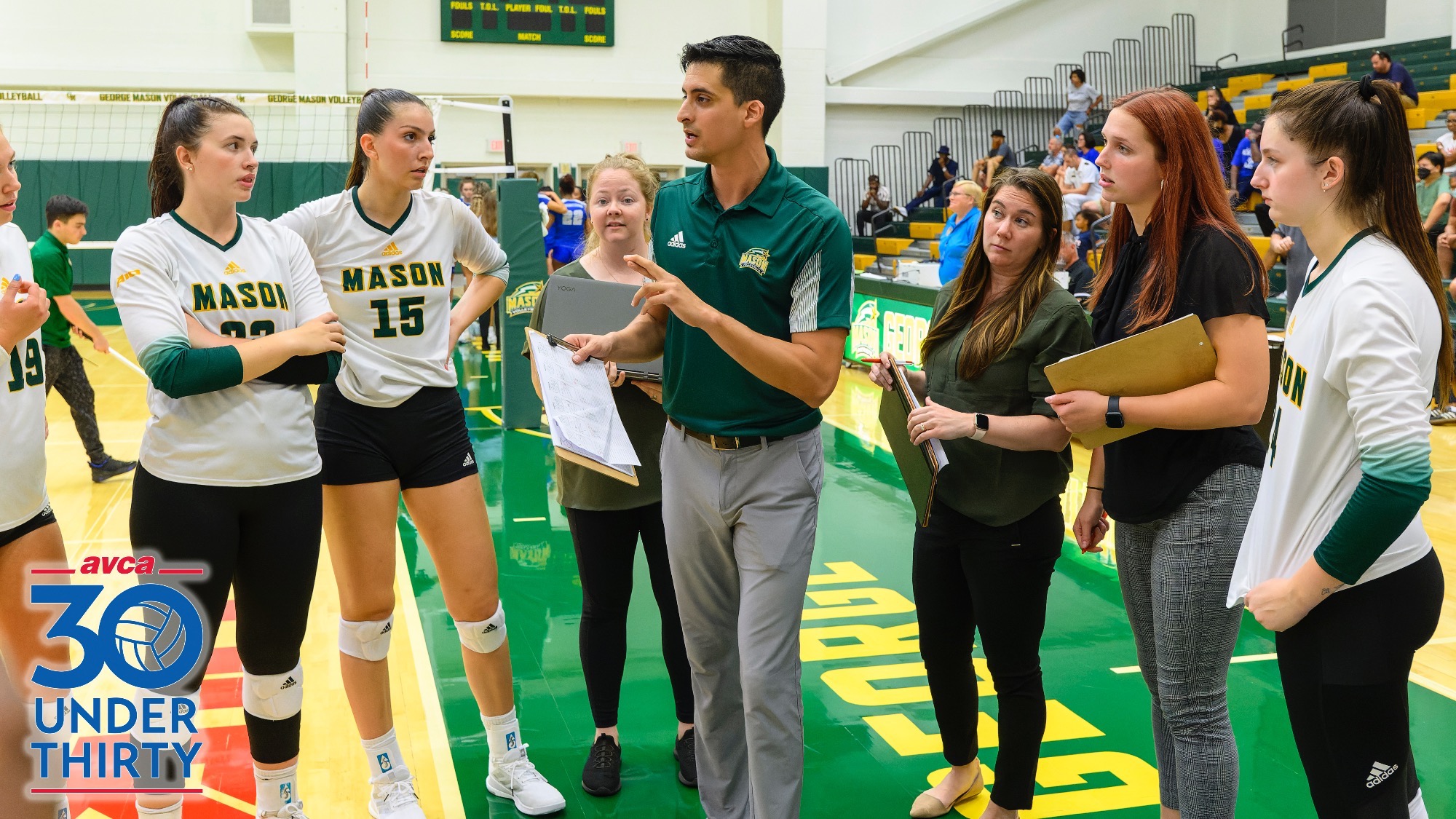 Nick Mata Selected as AVCA Thirty Under 30 Recipient Mason