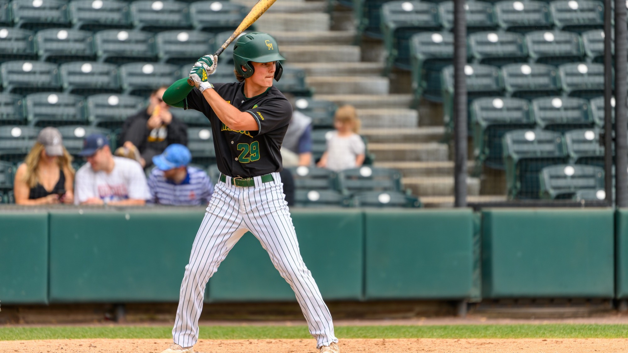 Evan Blanchard Baseball Mason University Athletics