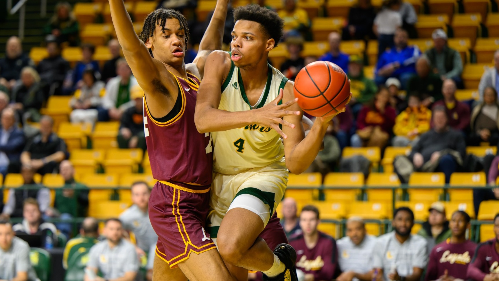 Turnovers Cost Patriots in 8579 Setback to Loyola Chicago