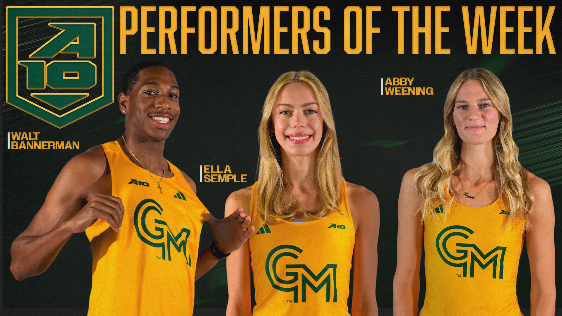 4/1/26 - A-10 T&F Weekly Honors