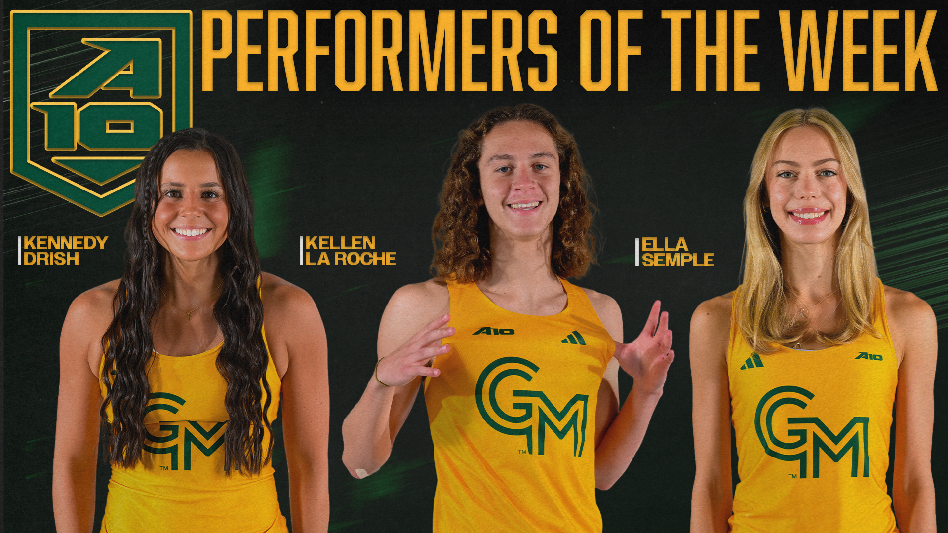 A-10 Performers of the Week T&F