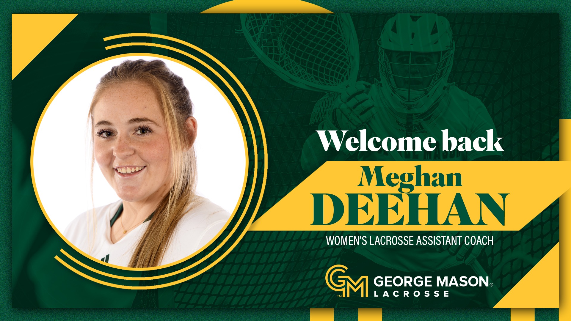 Meghan Deehan Lax assistant coach Announcement
