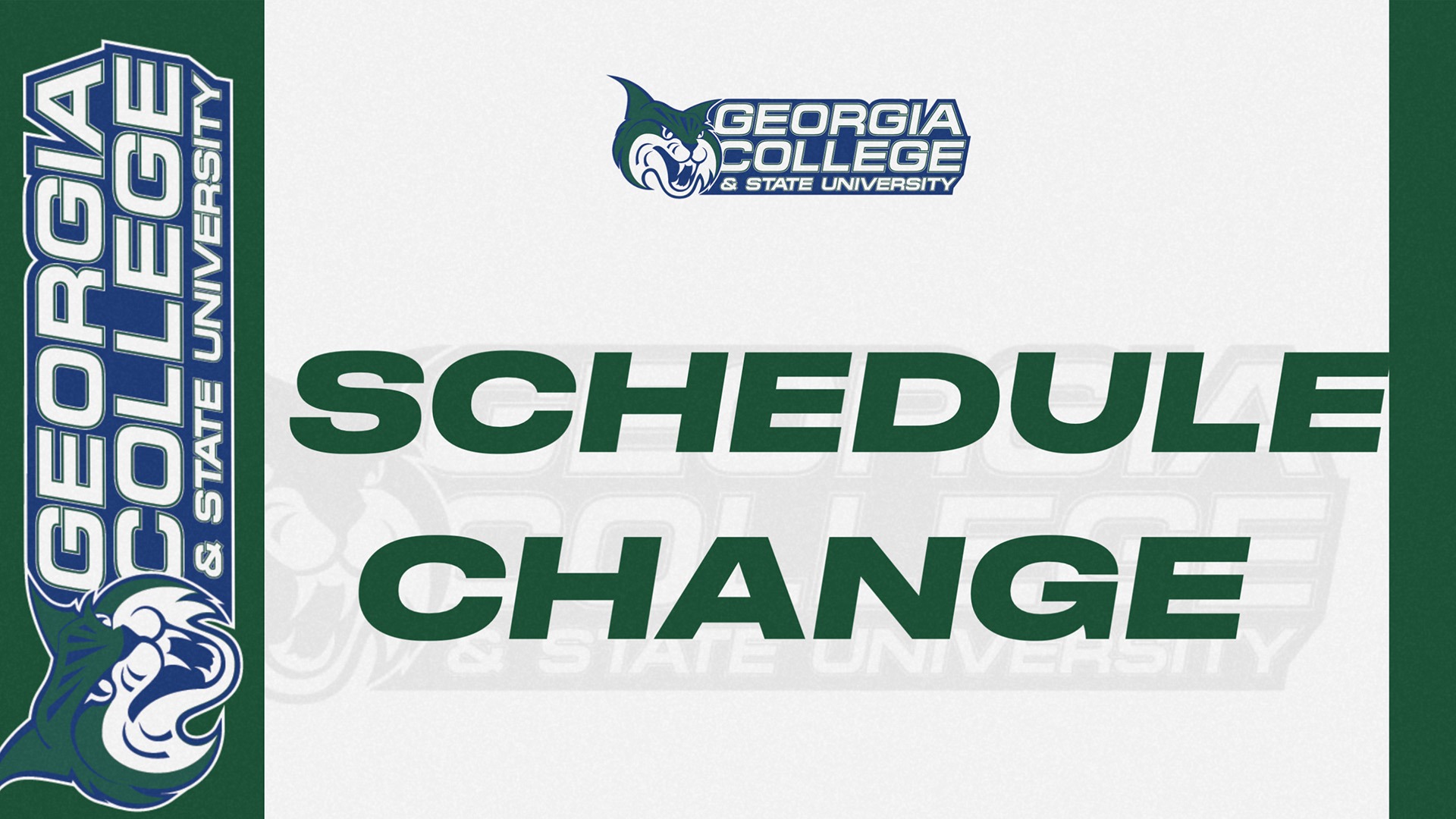 Schedule Change