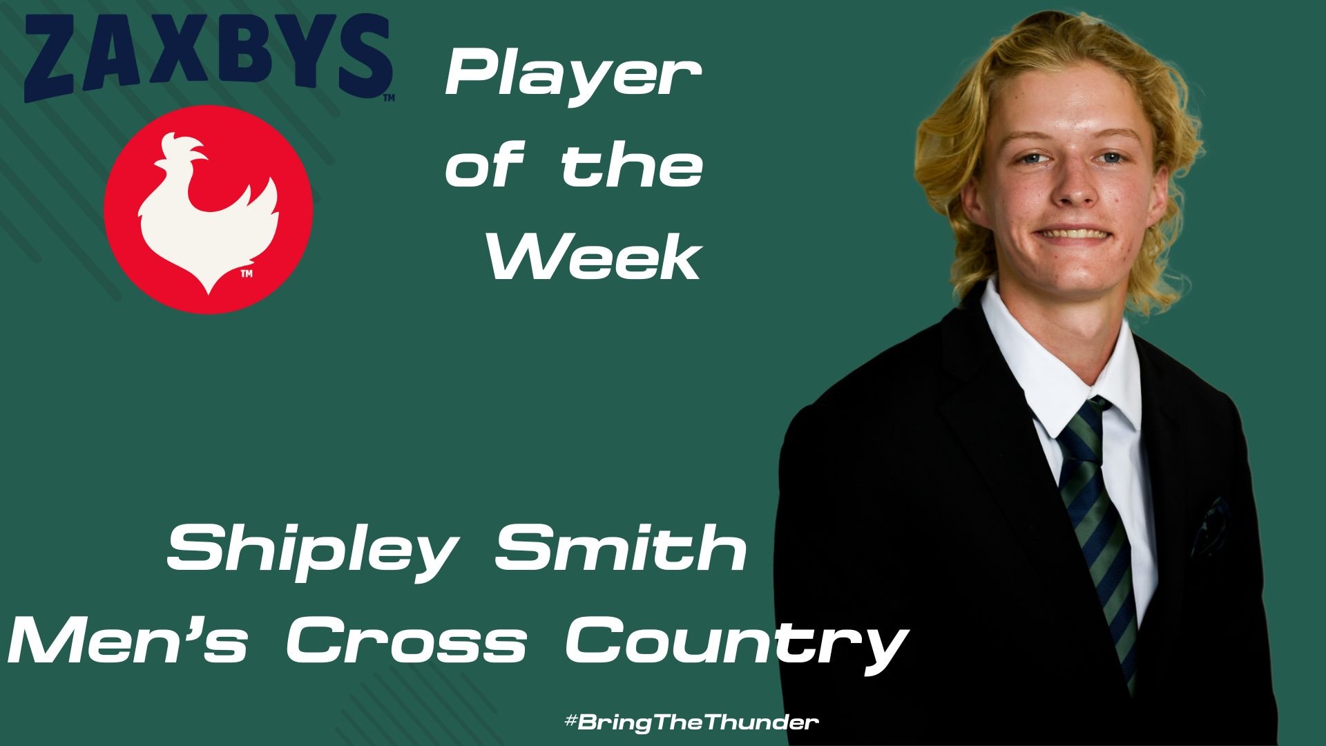 Zaxbys Player of the Week Shipley Smith
