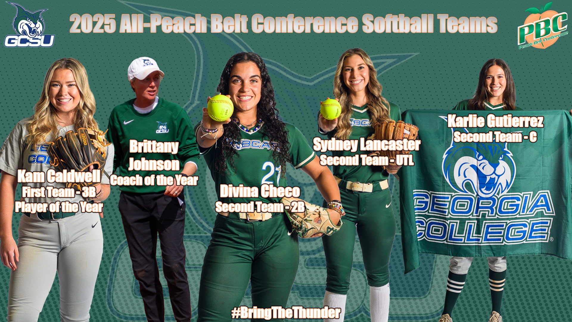 2025 All-Peach Belt Softball Team