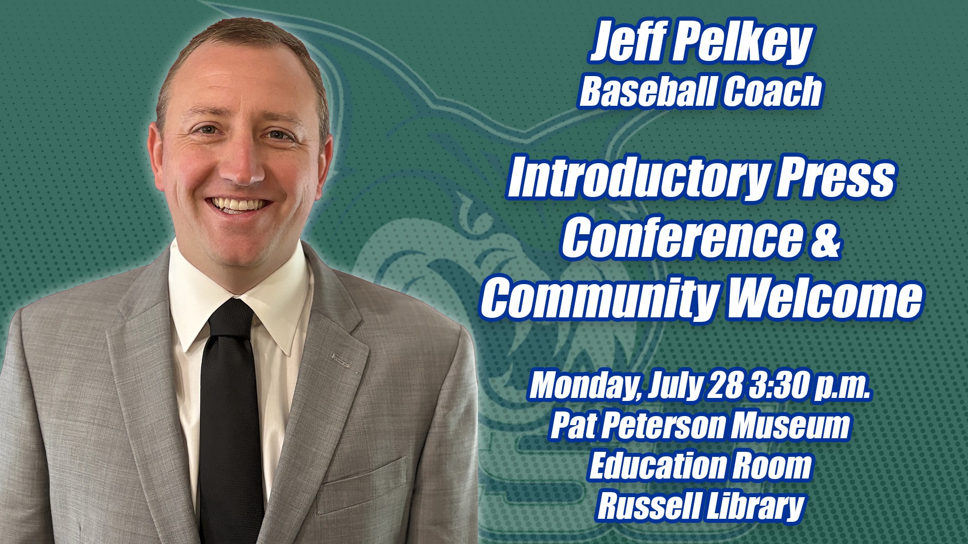 Press Conference for Jeff Pelkey