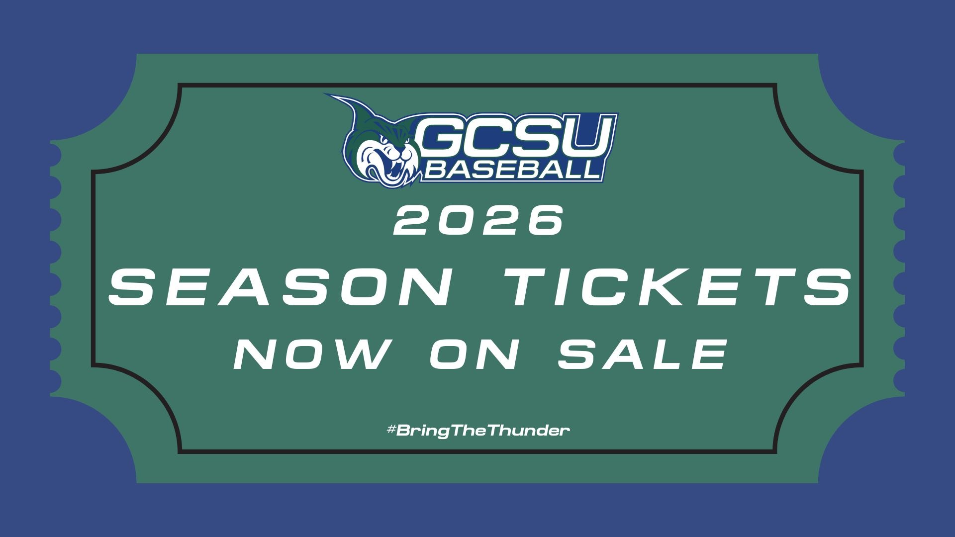 2026 GCSU Baseball Season Tickets