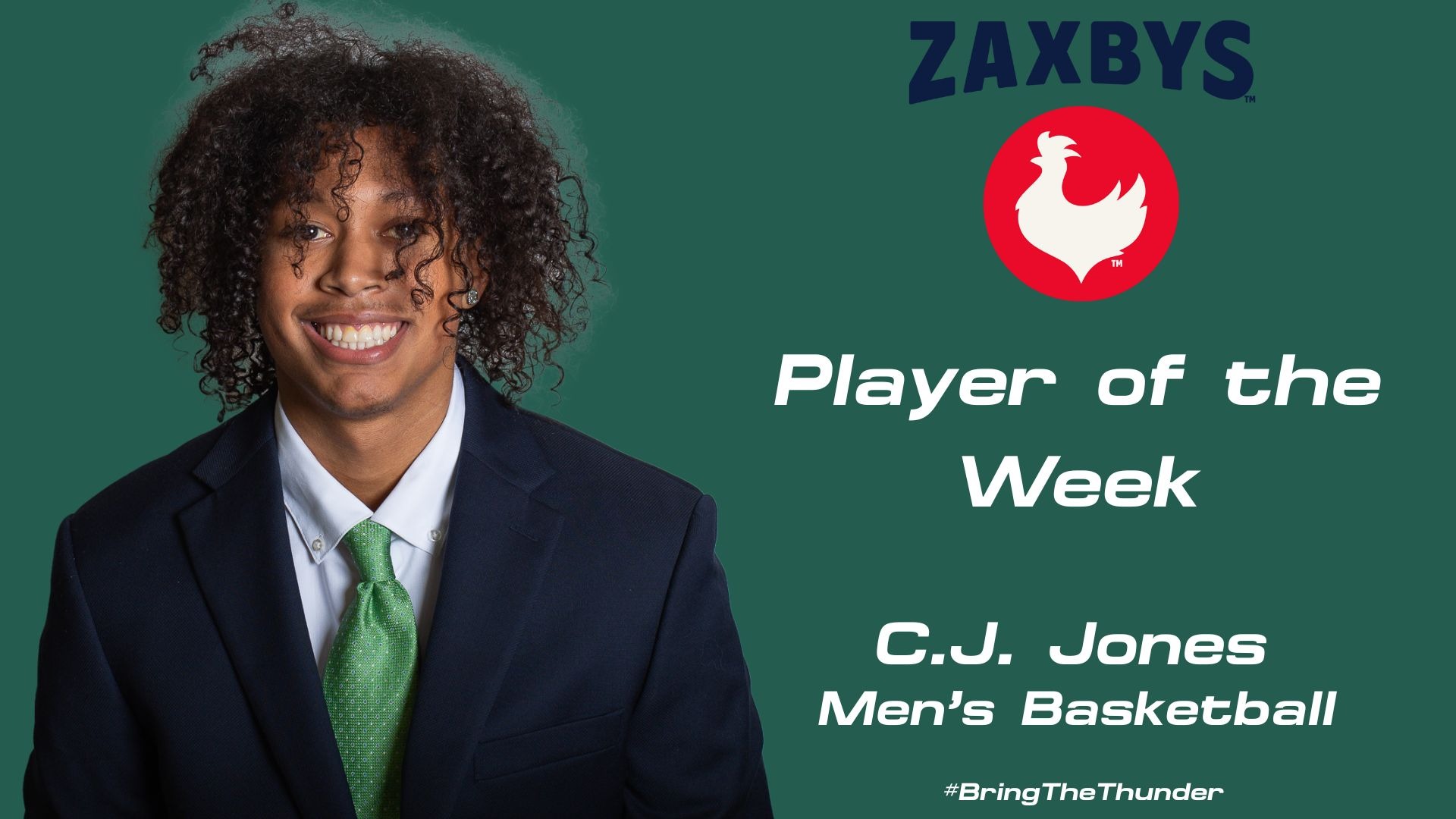 Zaxbys Player of the Week C.J. Jones
