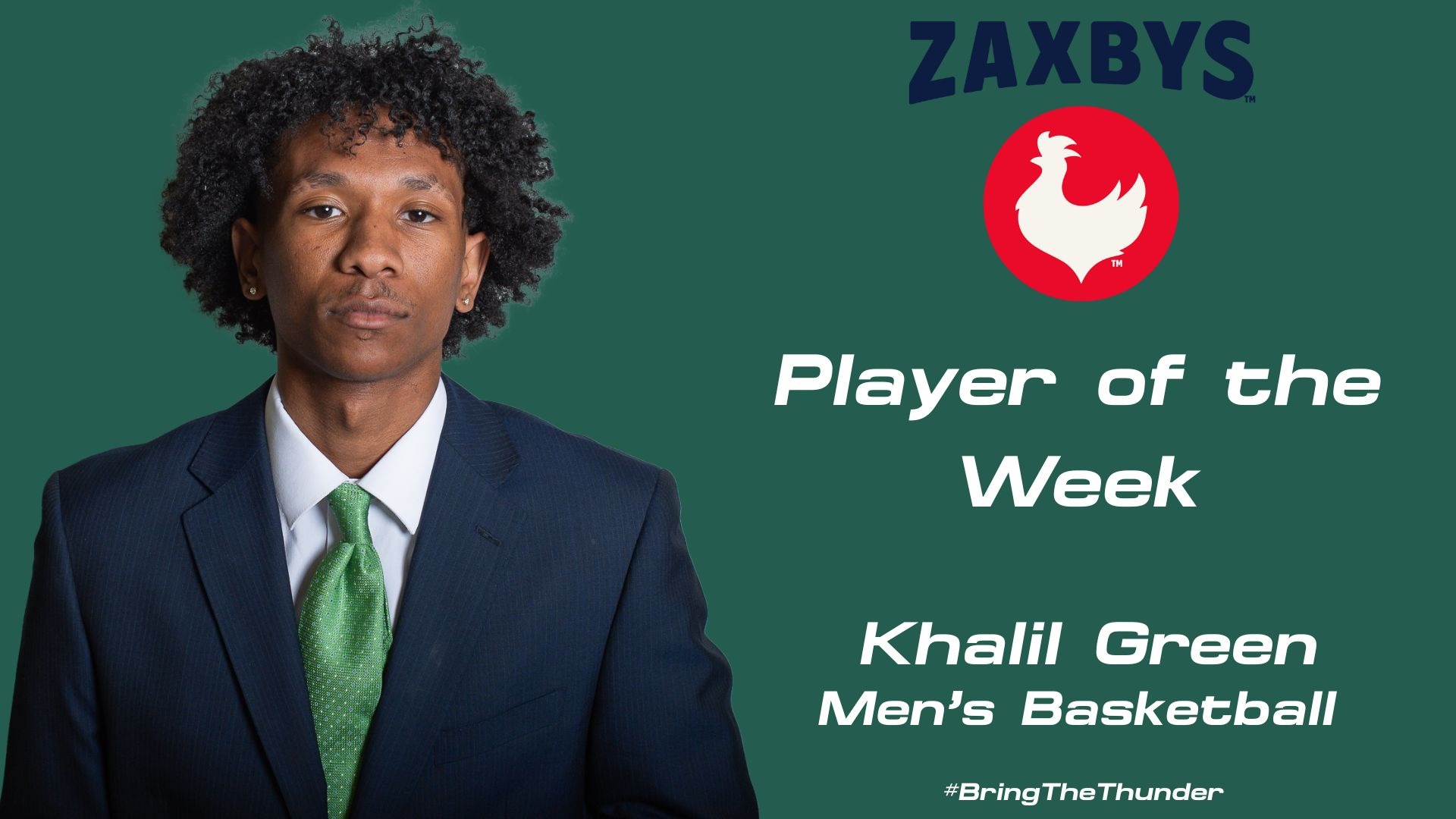 Zaxbys Player of the Week Khalil Green