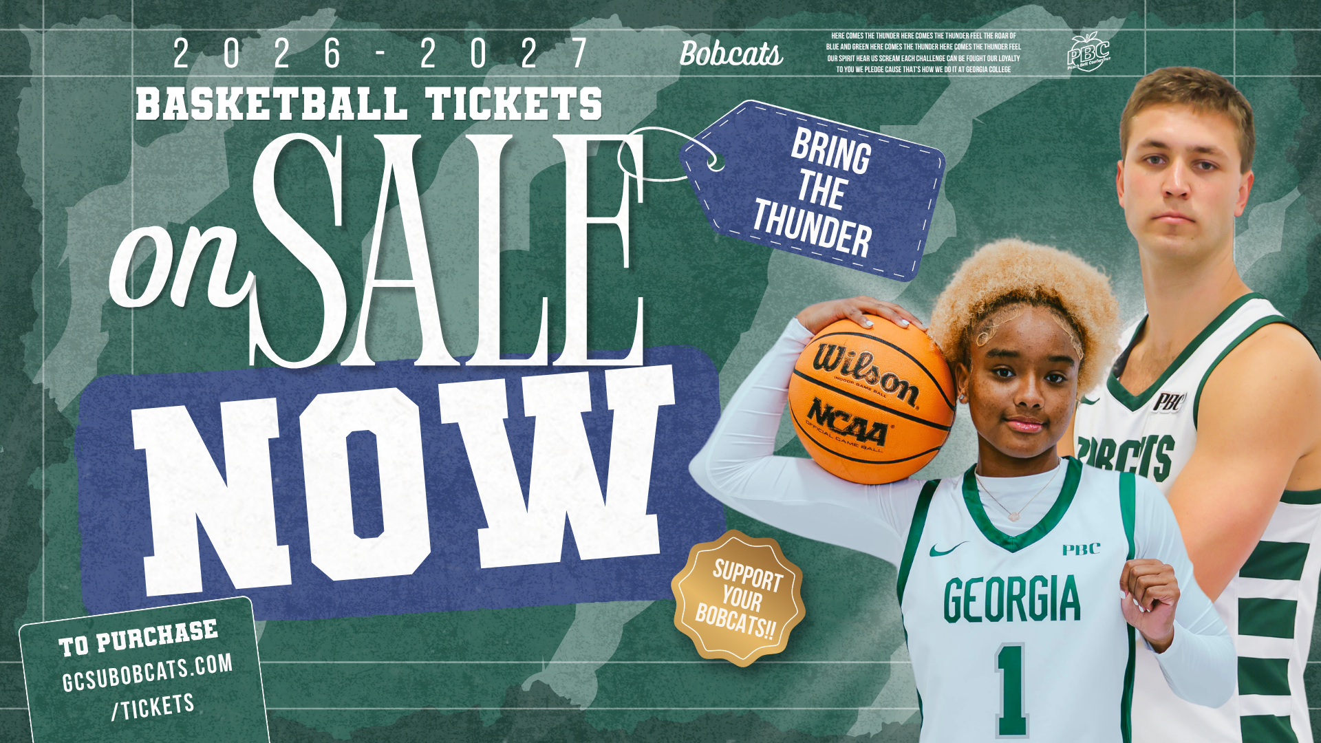 2026-27 GCSU Basketball Tickets on Sale Now