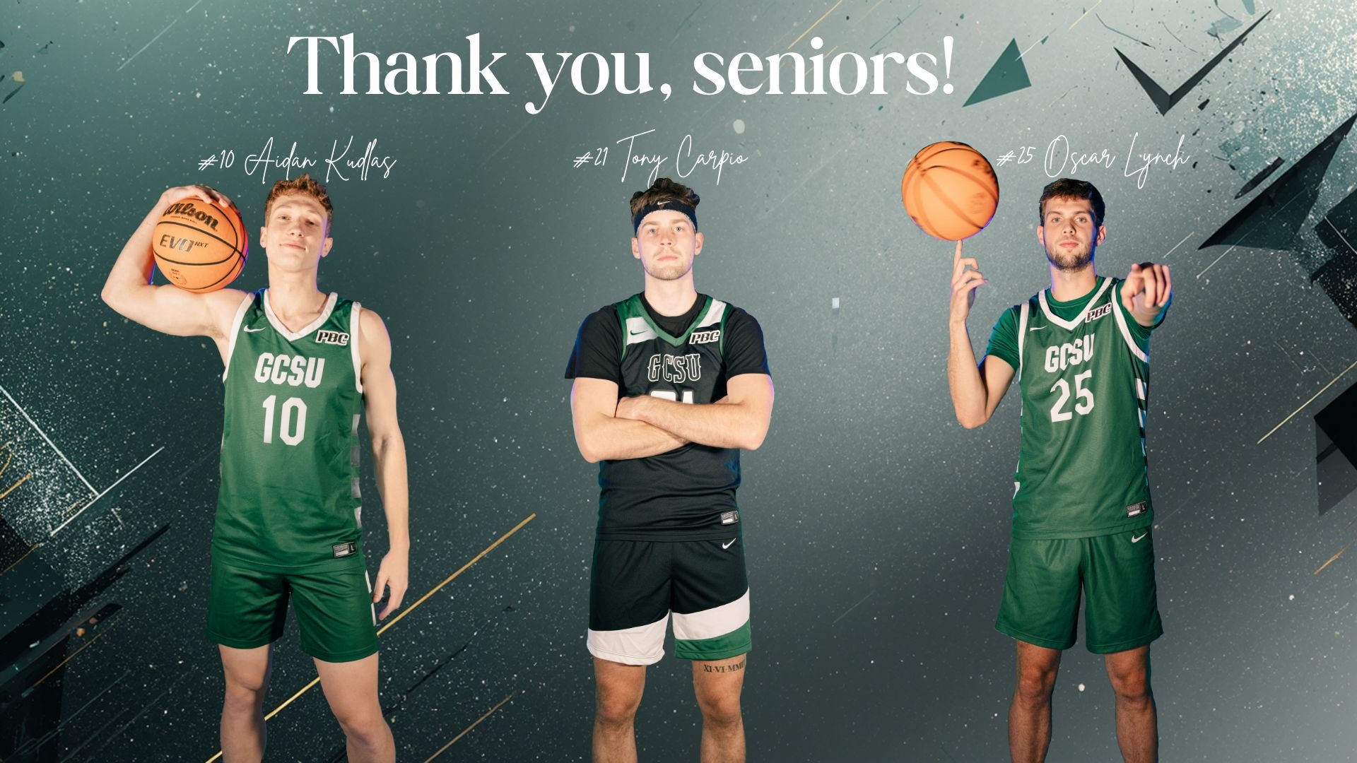 Men's Basketball Seniors