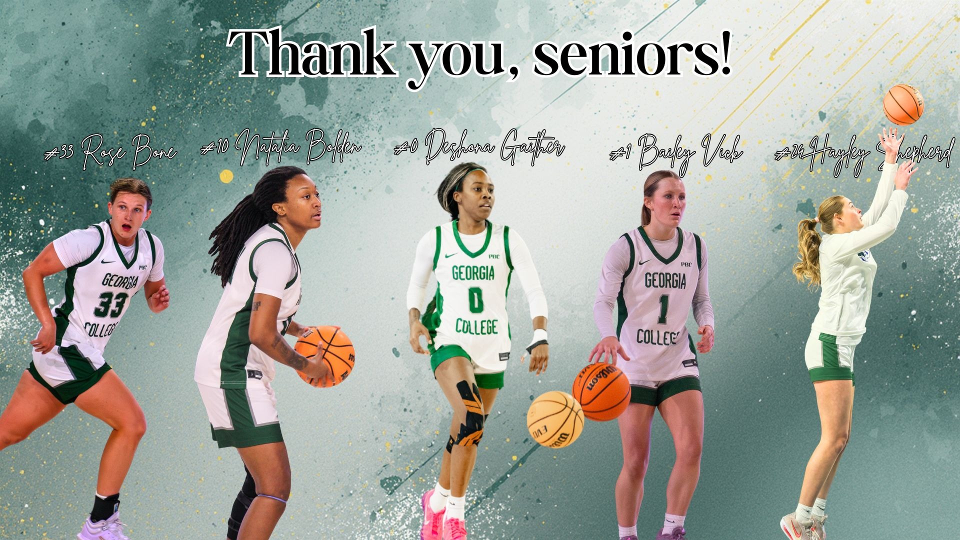 Women's Basketball Seniors