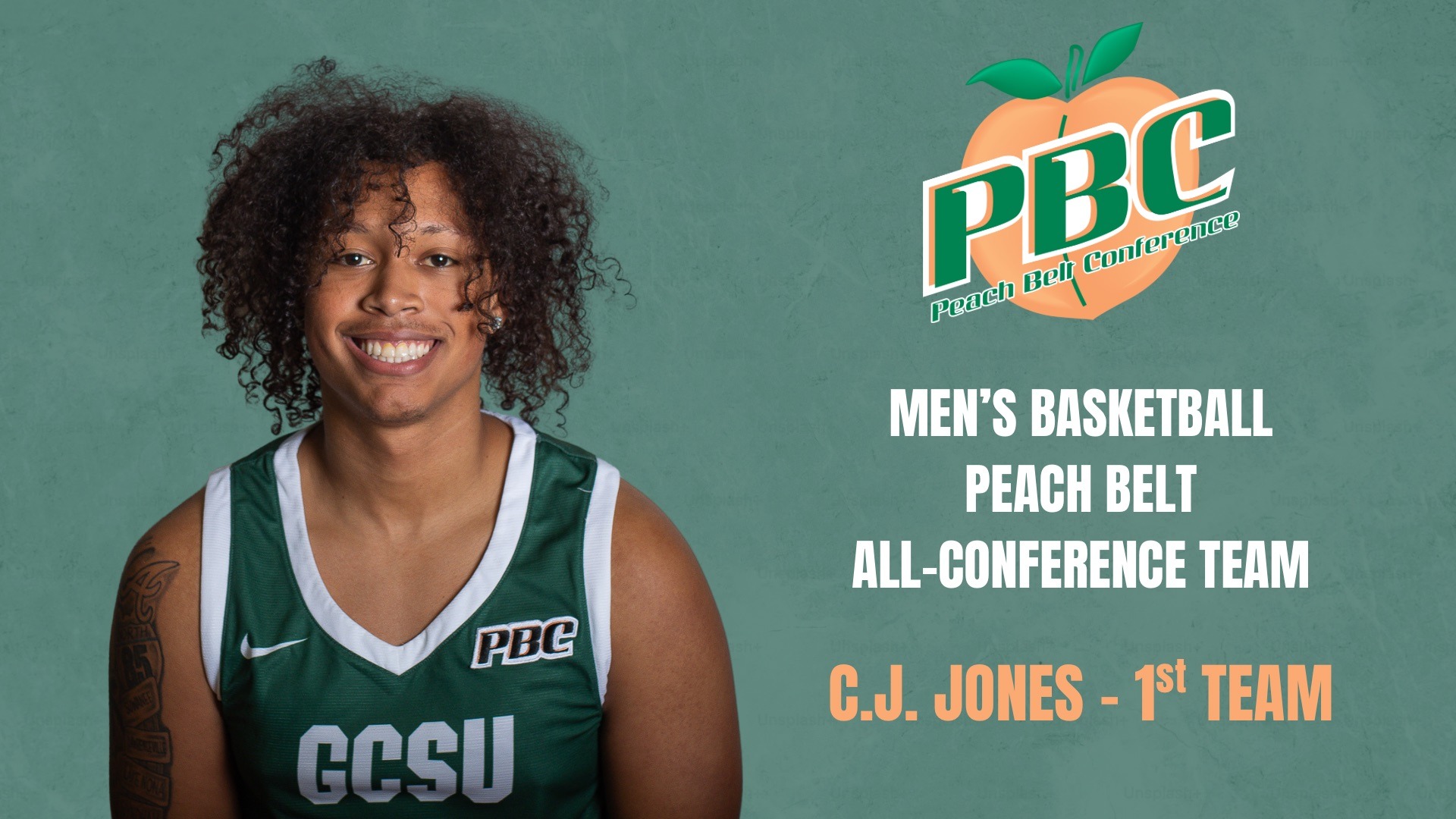 All-Peach Belt Conference First Team Selection C.J. Jones