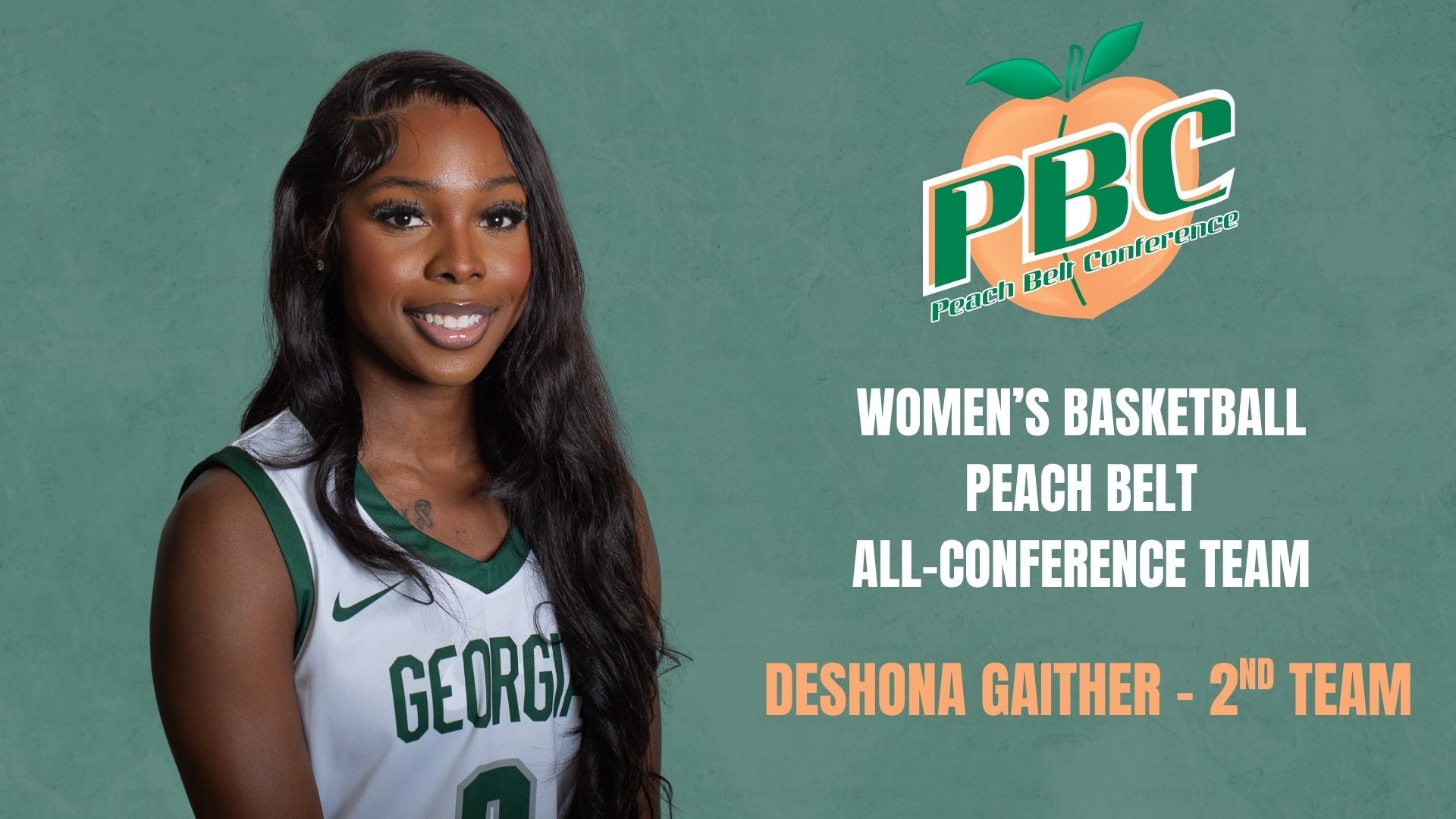 All-Peach Belt Conference second team selection Deshona Gaither