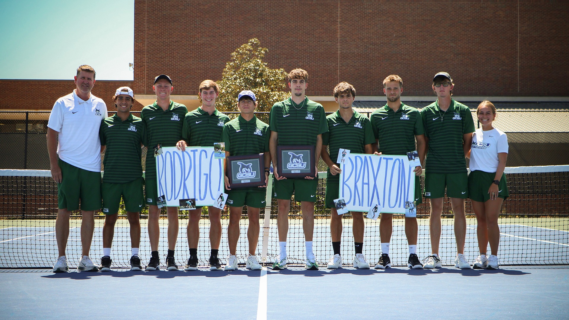 2026 GCSU Men's Tennis Team