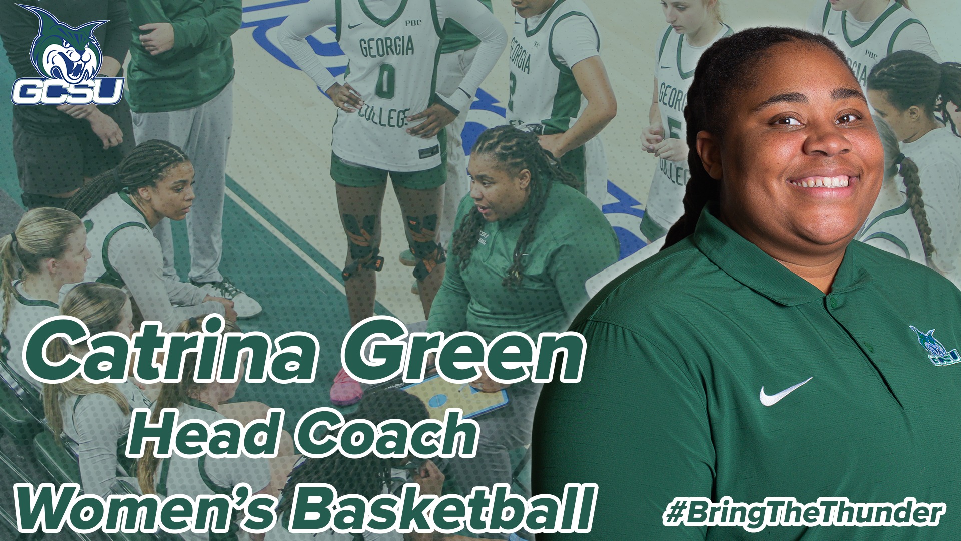 GCSU Women's Basketball Head Coach Catrina Green