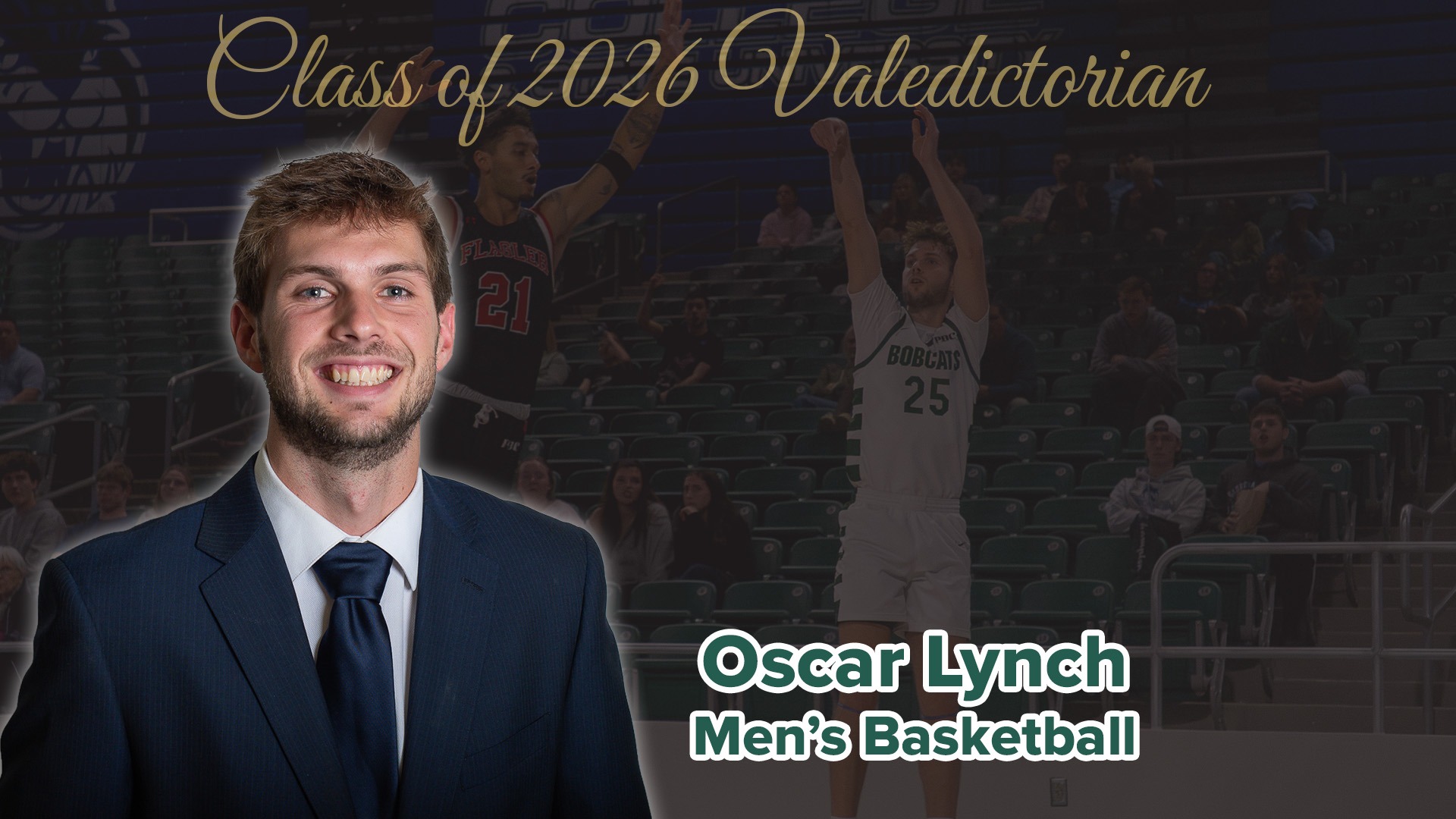 Class of 2026 Valedictorian - Men's Basketball's Oscar Lynch