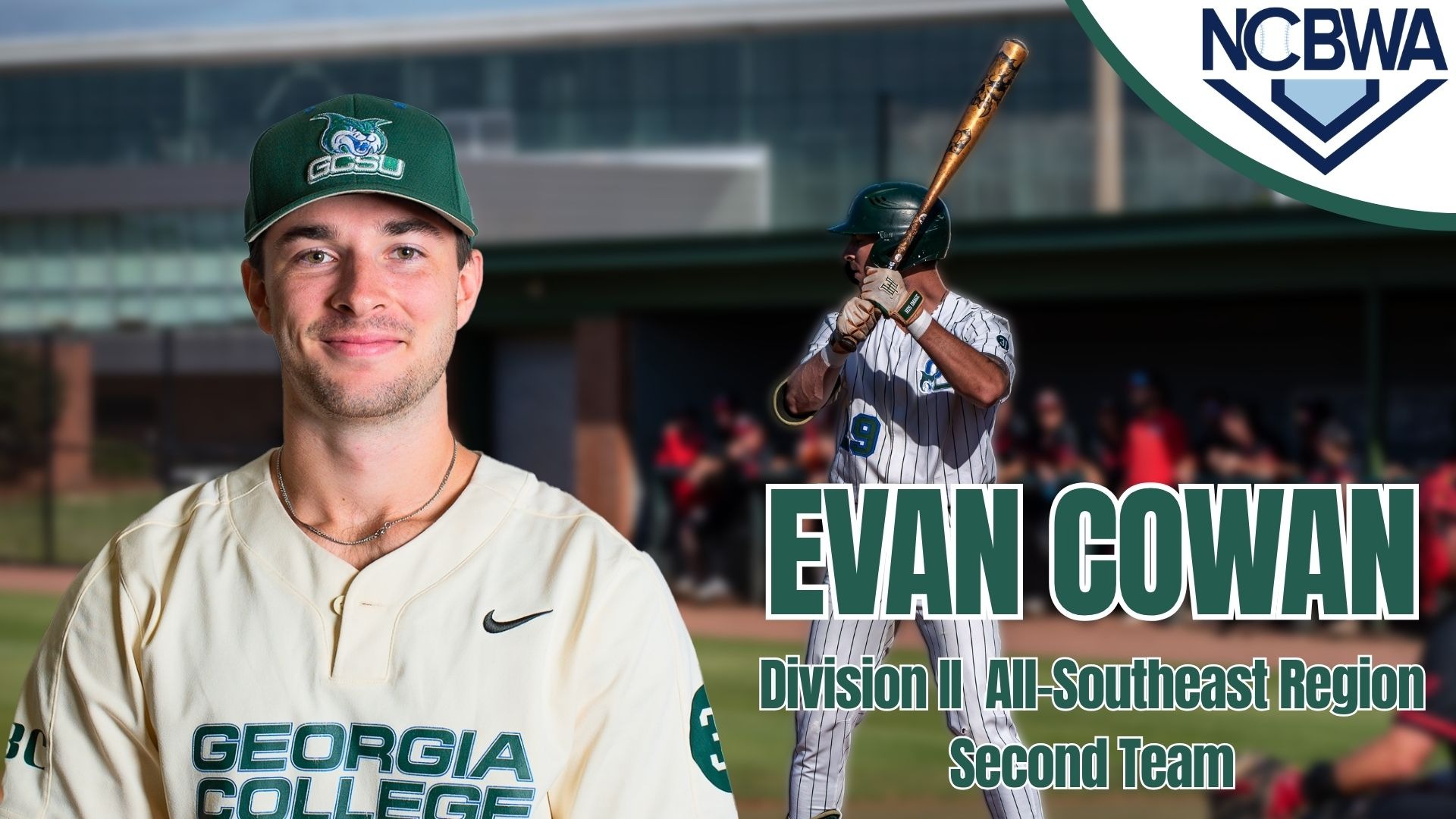 Evan Cowan named to NCBWA All-Southeast Region second team