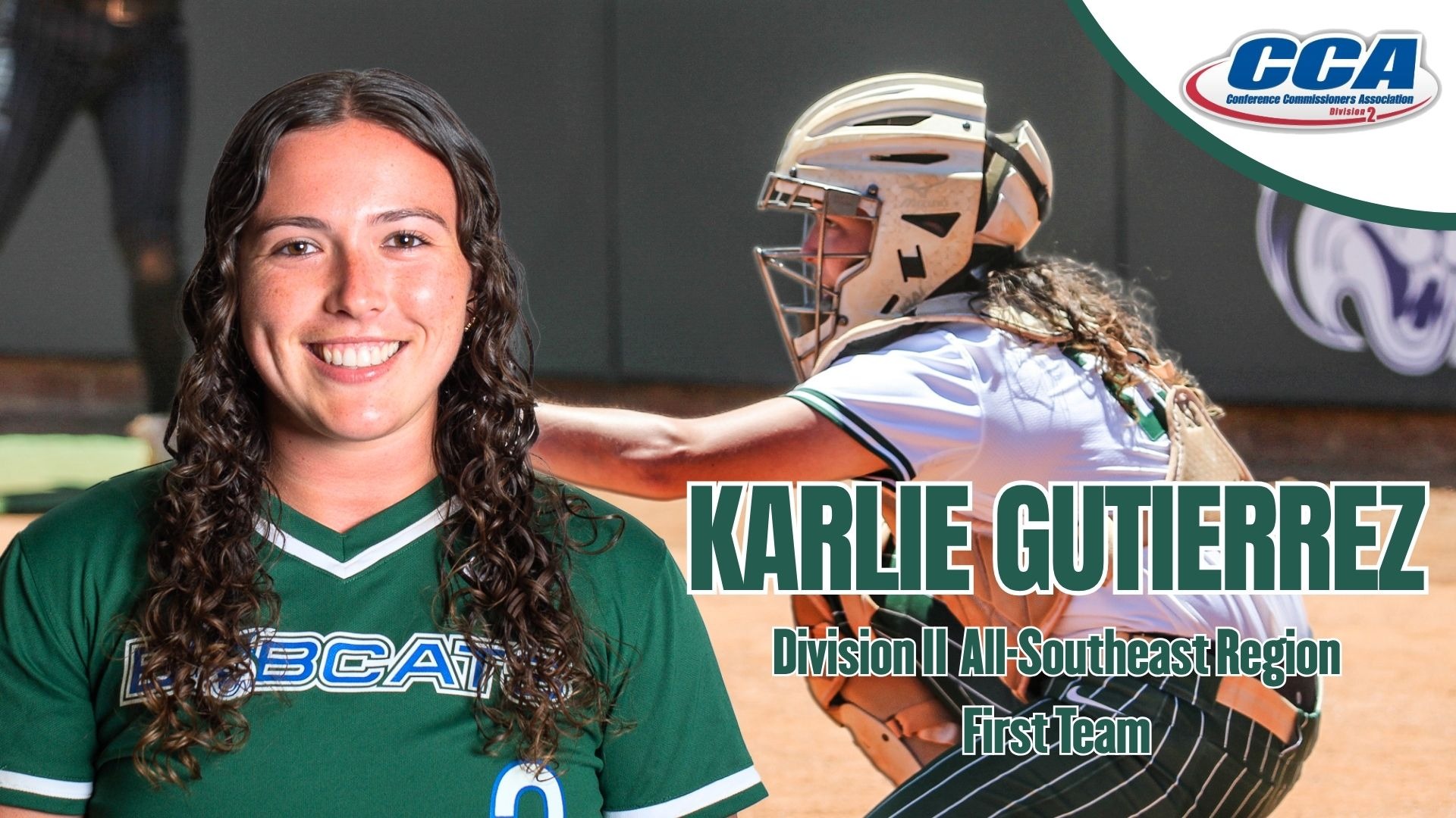 Karlie Gutierrez named to D2CCA All-Southeast Region first team