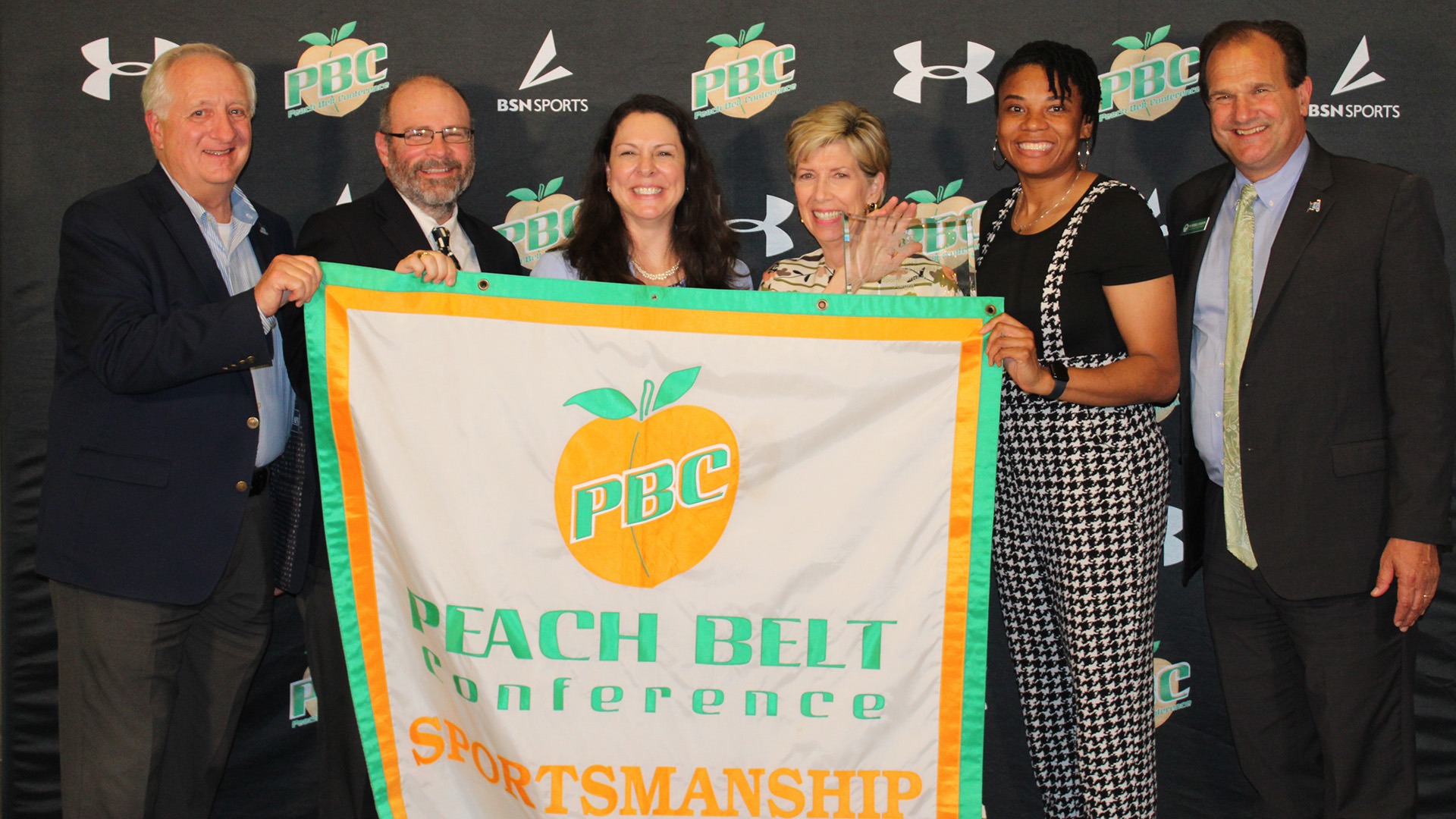 GCSU receives the PBC Sportsmanship Institution  of the Year Award