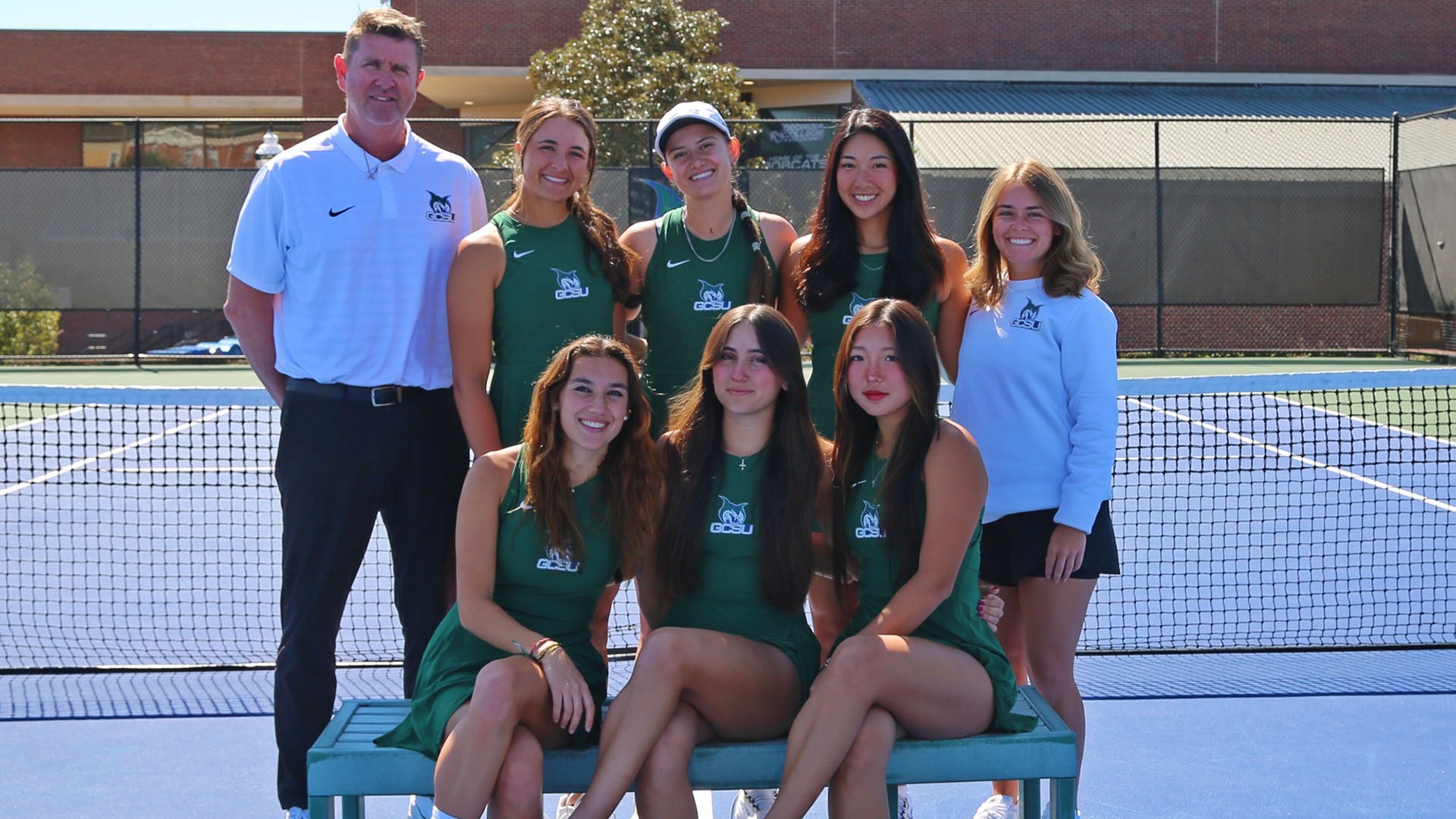 2025-26 GCSU Women's Tennis Team Photo