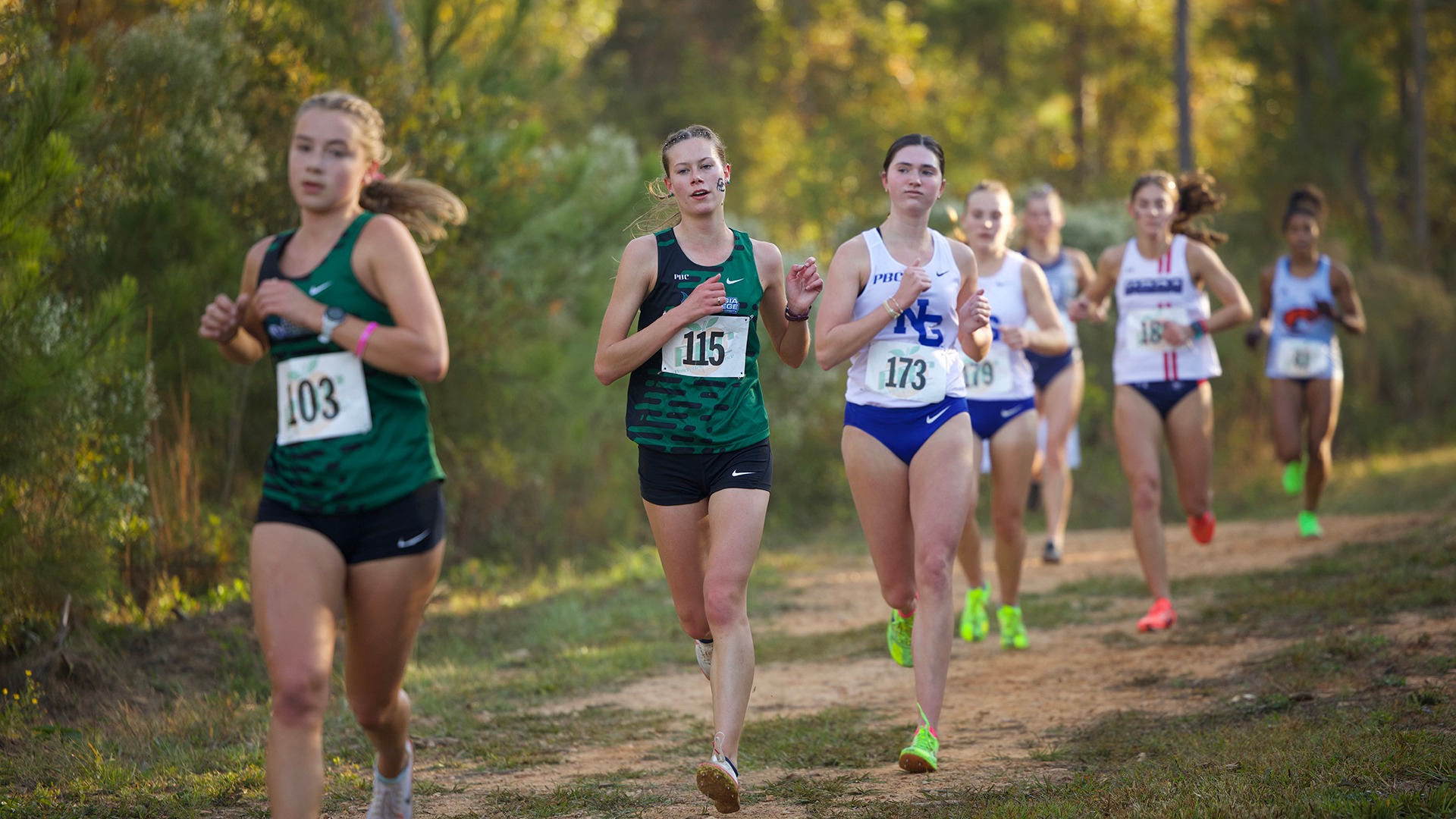 Maddie Reese Smith competes at 2025 Peach Belt Conference Championship