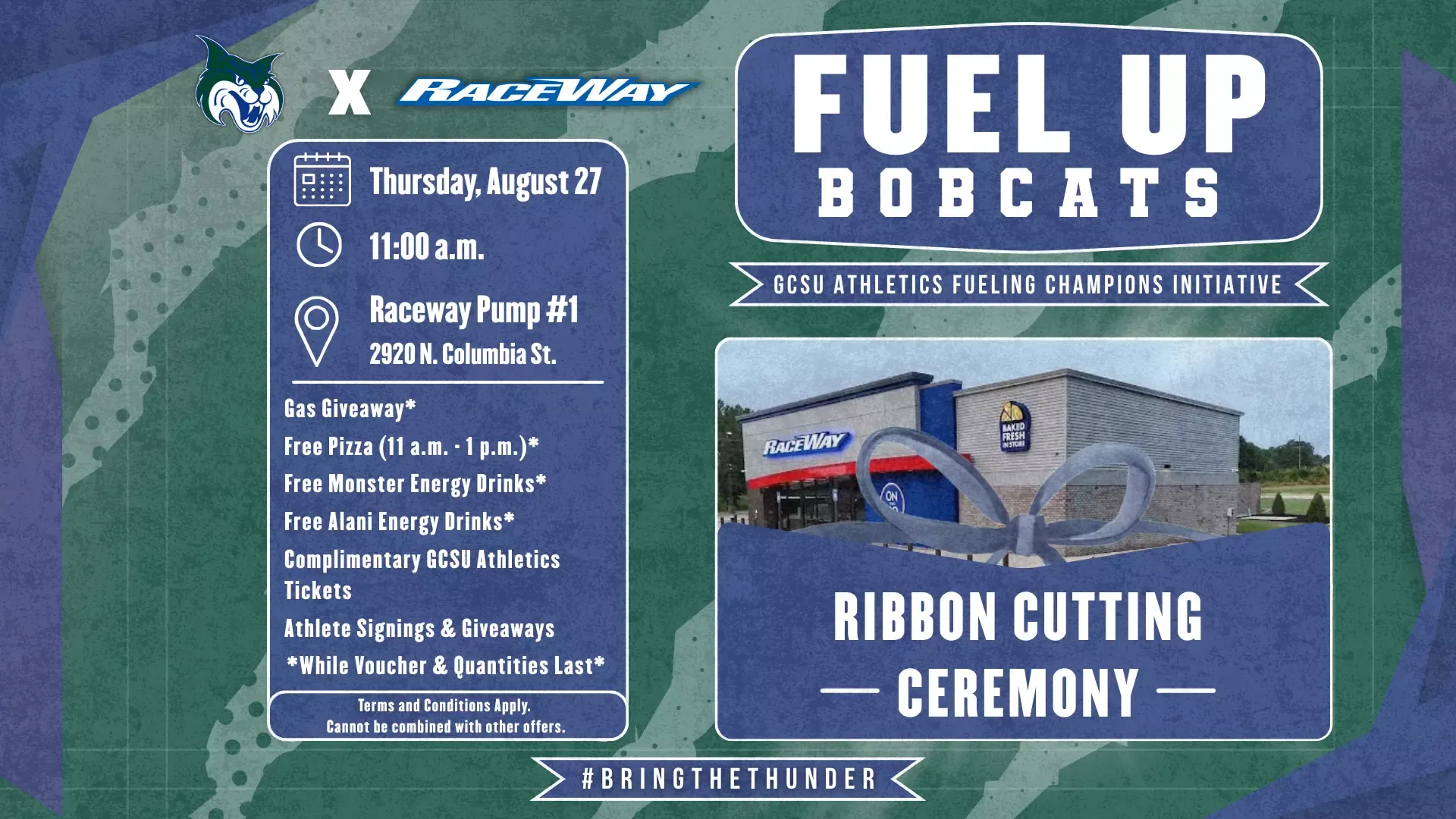 GCSU x Raceway - Ribbon Cutting Ceremony Aug. 27