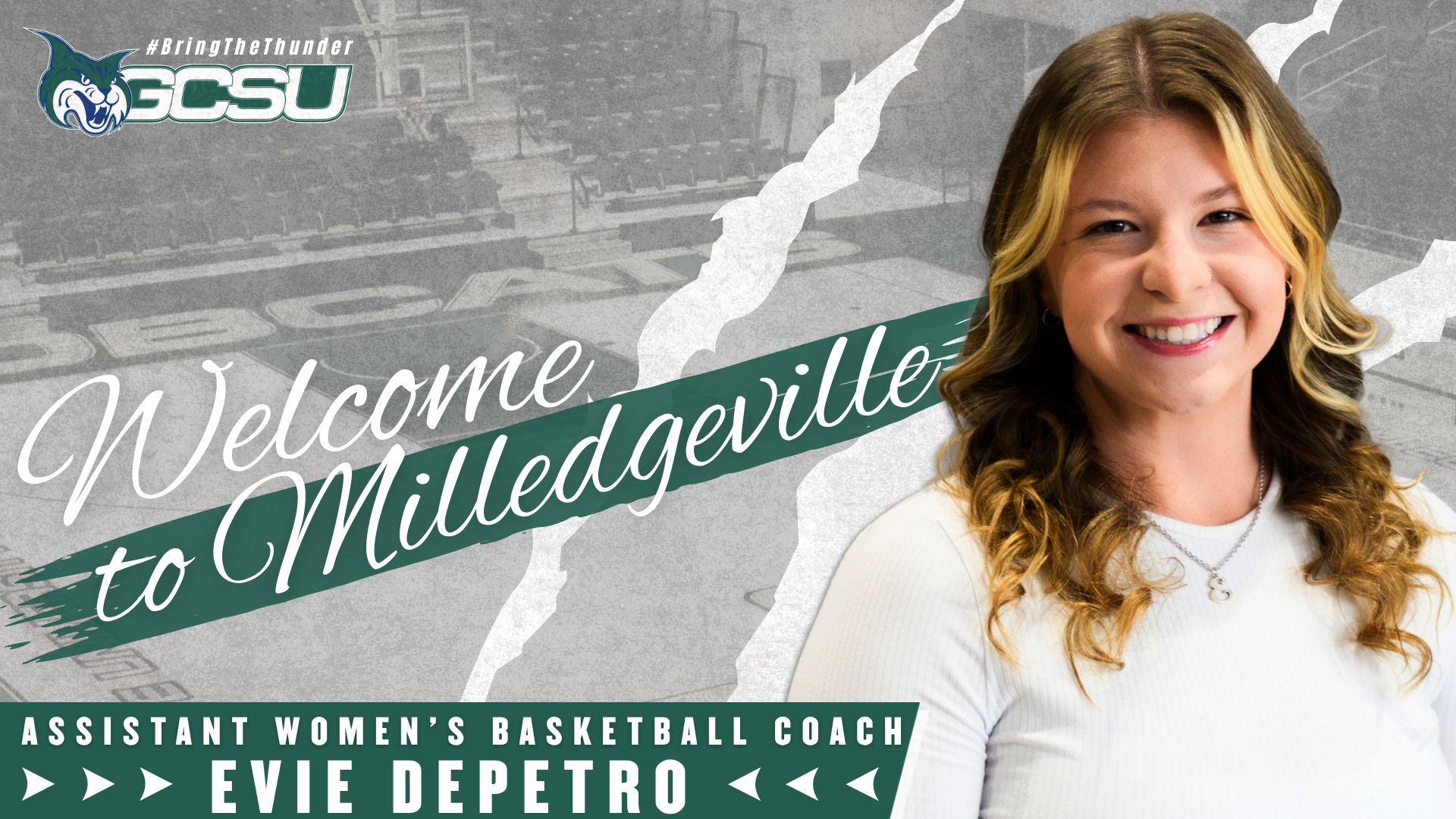Evie DePetro named GCSU women's basketball assistant coach