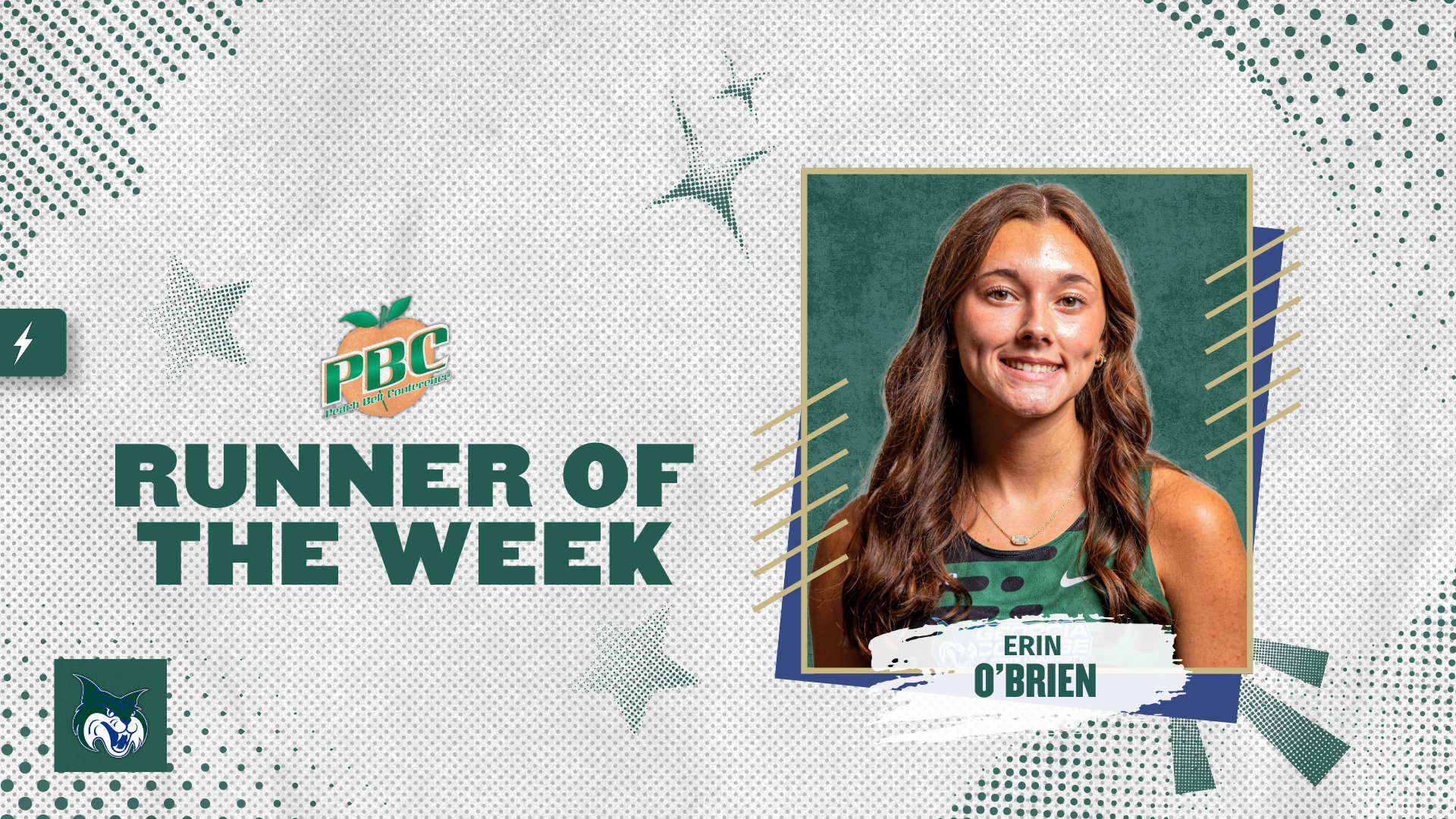 PBC Women's Cross Country Runner of the Week Erin O'Brien