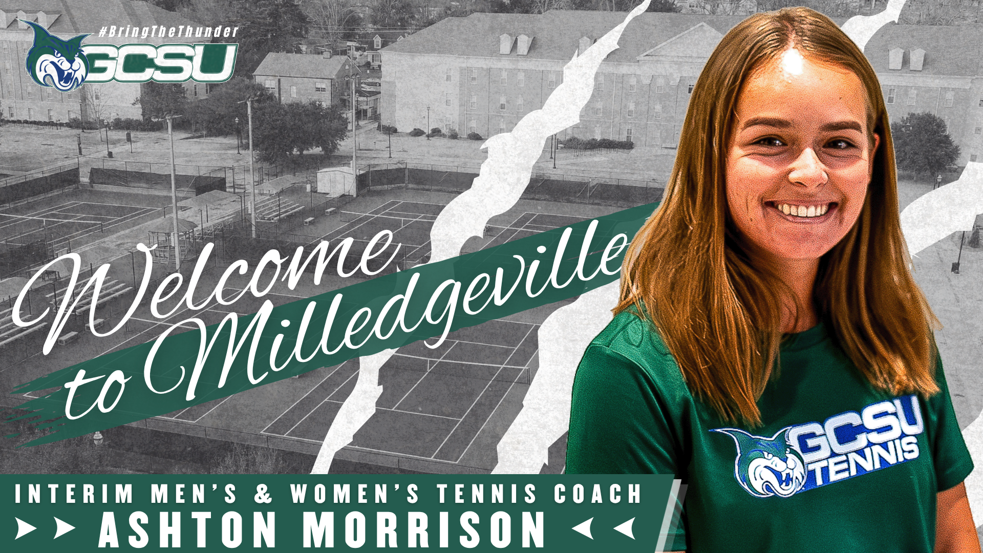 Ashton Morrison named Interim Head Men's & Women's Tennis Coach at GCSU