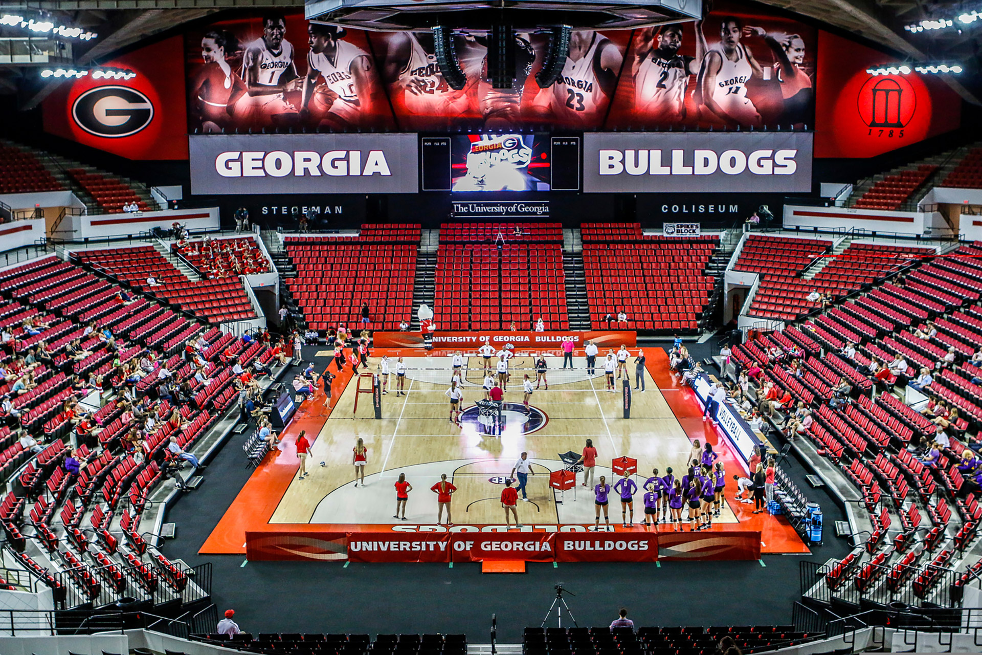 Stegeman Coliseum -Volleyball