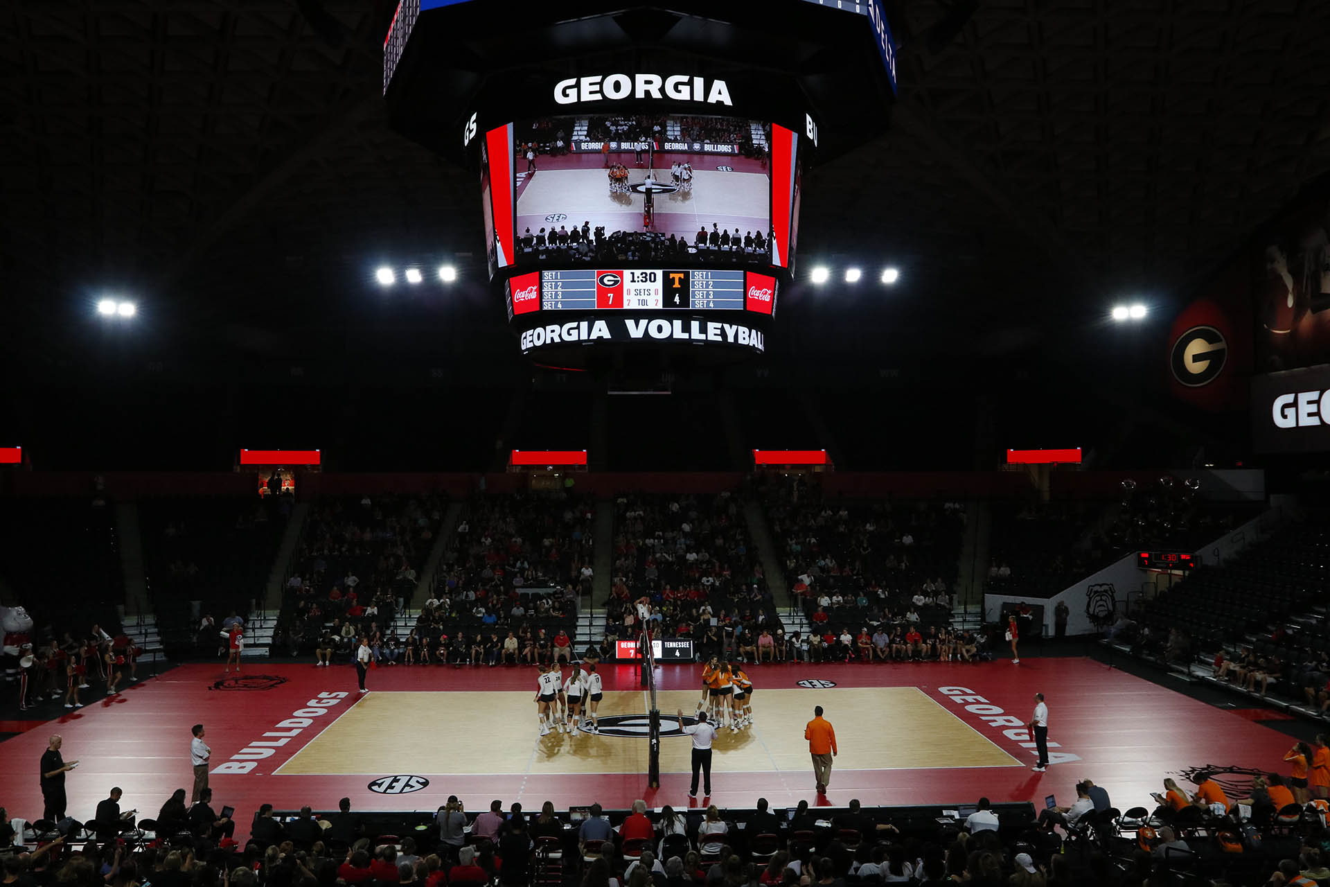 Stegeman Coliseum -Volleyball