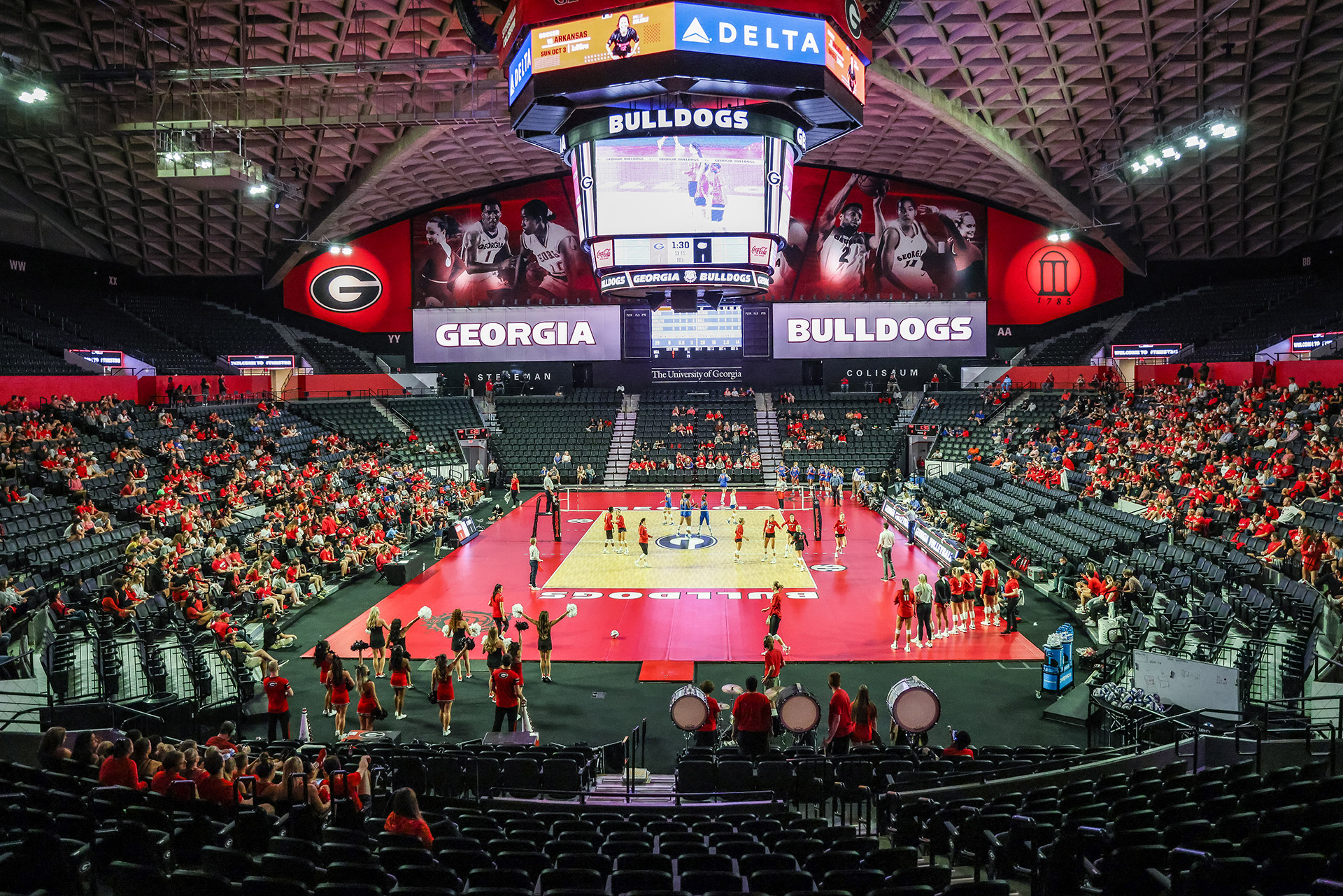 Stegeman Coliseum -Volleyball