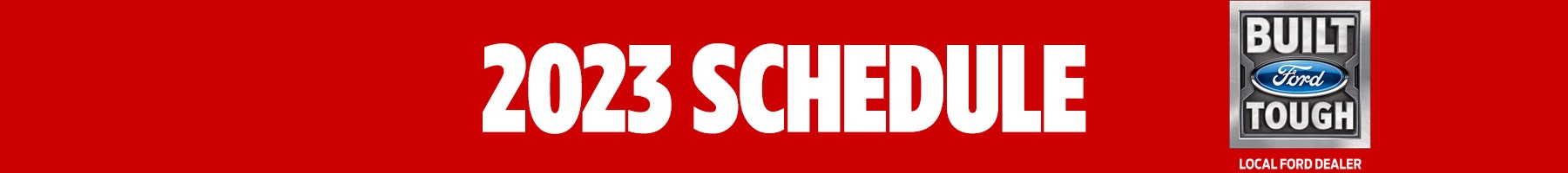 2022 Schedule Header