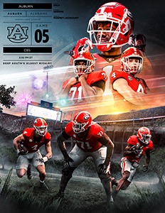 23FB Game Program - Auburn