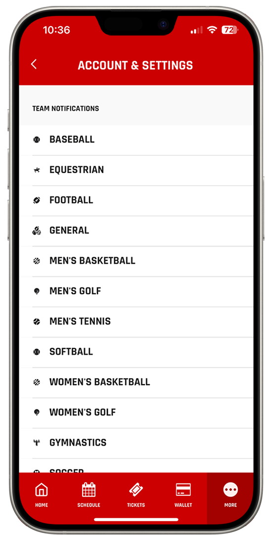 Mobile Opt-In - Settings