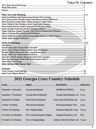 2011 Media Guide